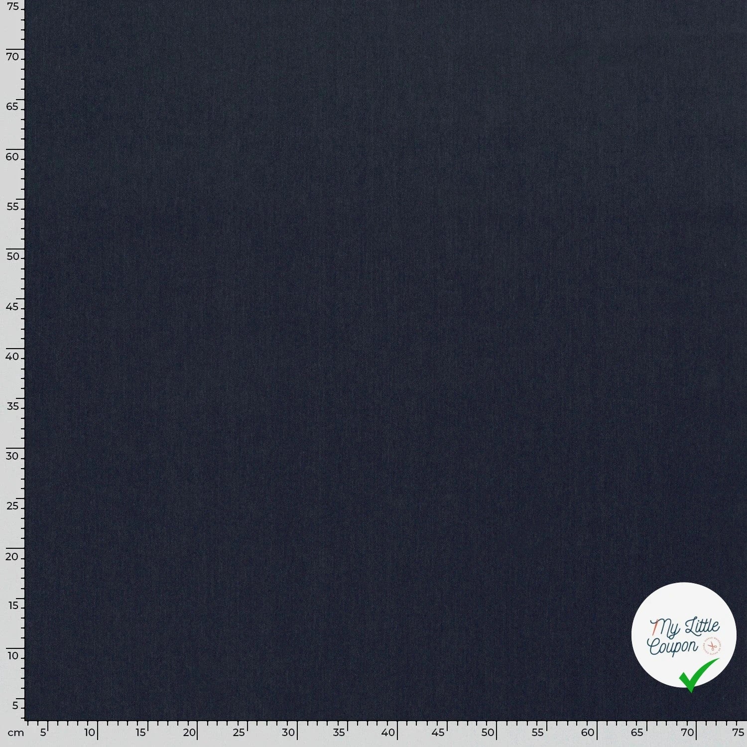 JEANS PRÉ-LAVÉ MOYEN BLEU MARINE 70% COTON (008) - My Little Coupon
