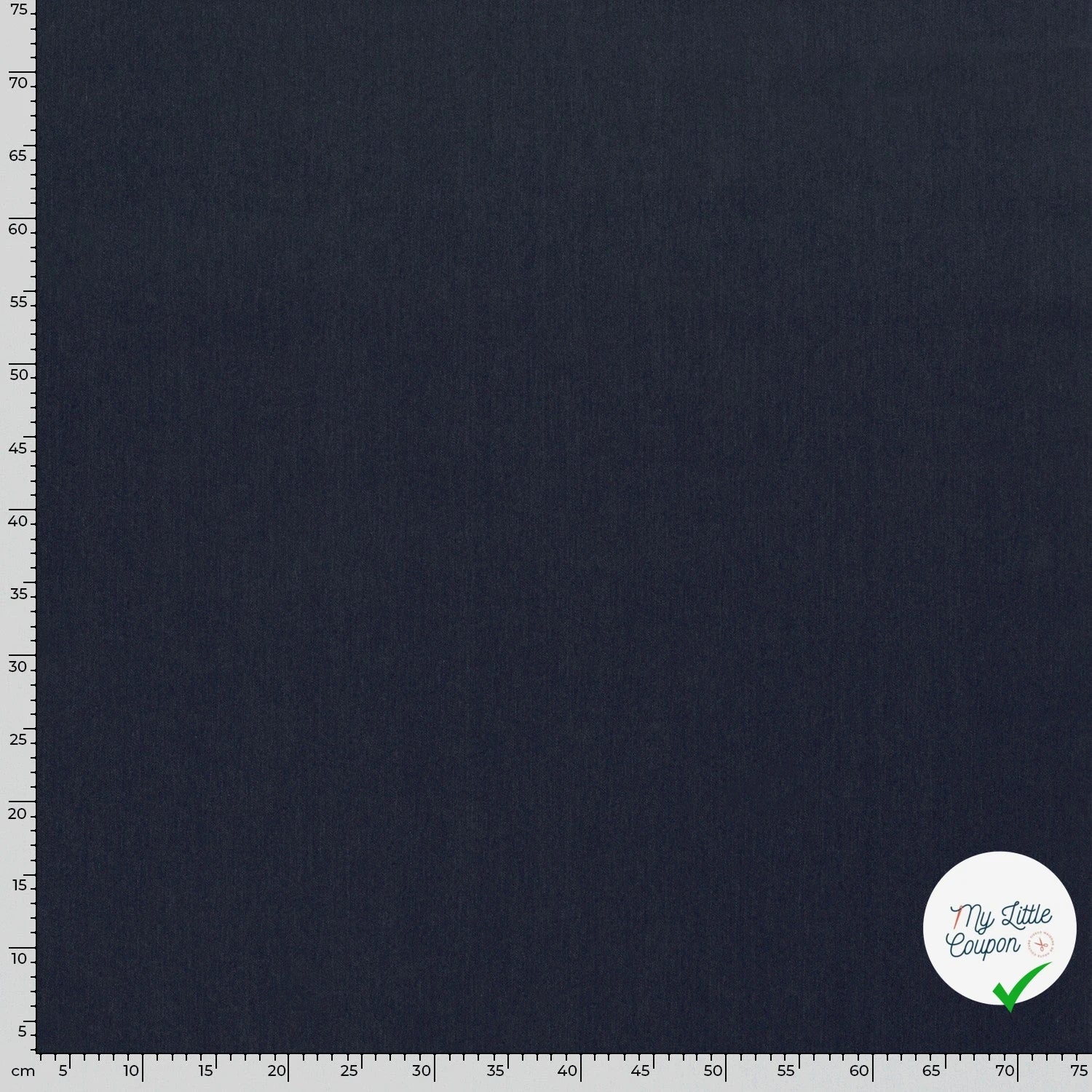 JEANS PRÉ-LAVÉ MOYEN BLEU MARINE 70% COTON (008) - My Little Coupon