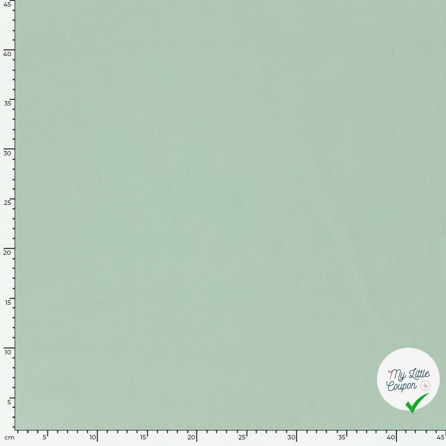 JEANS TISSU UNICOLORE VERT MENTHE - My Little Coupon