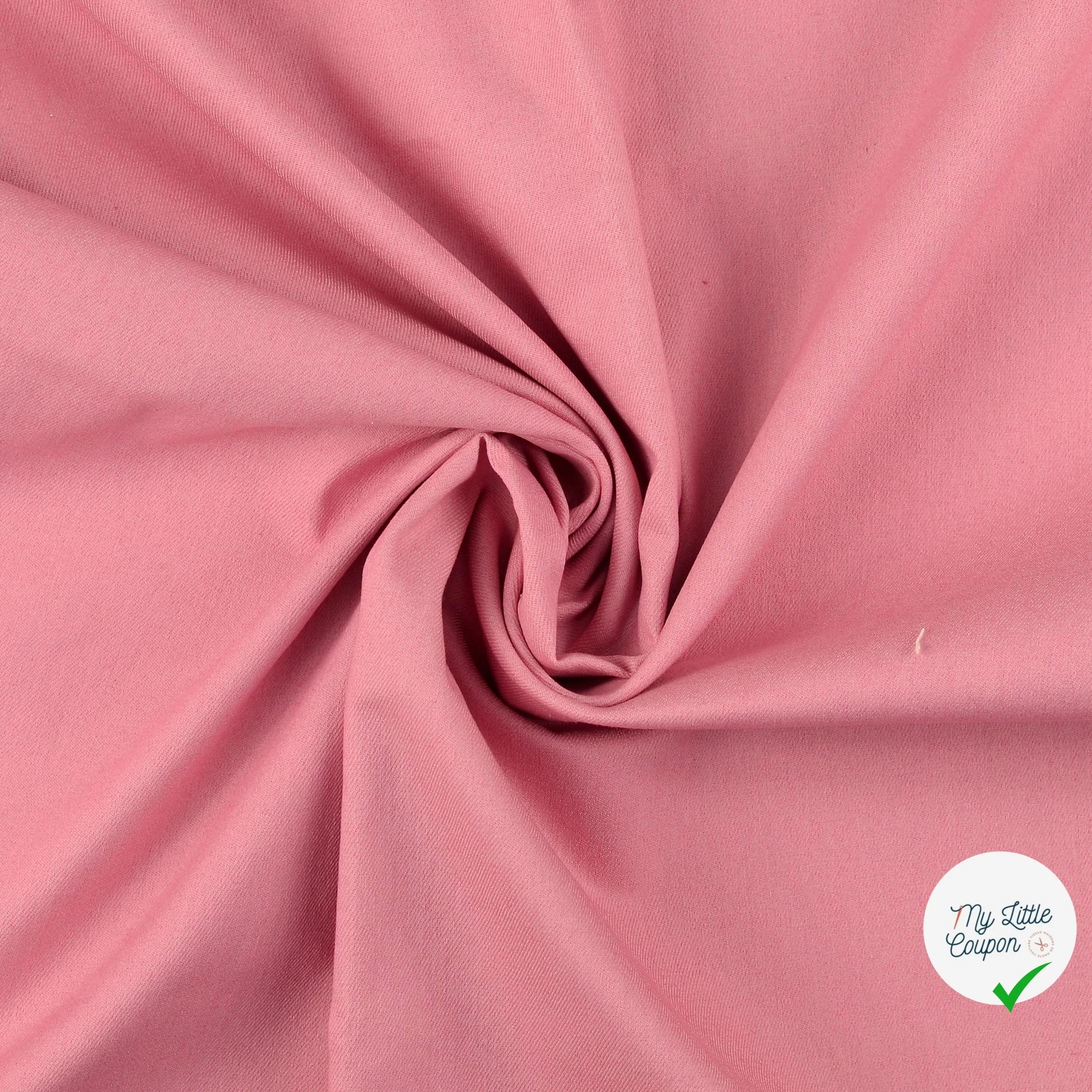 JEANS TISSU UNICOLORE VIEUX ROSE - My Little Coupon
