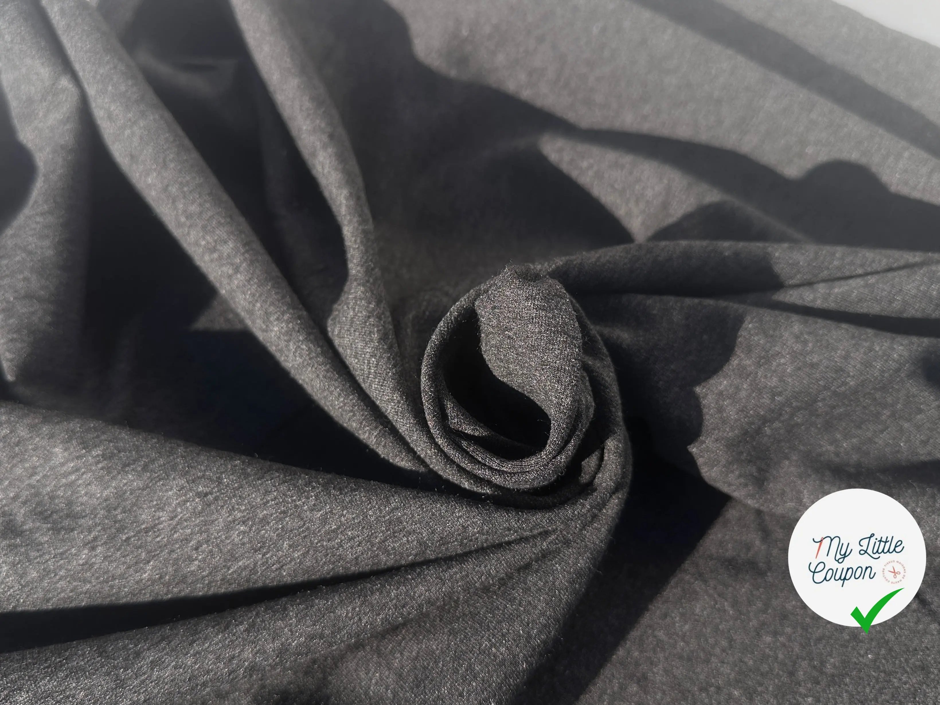 JERSEY ANTHRACITE VISCOSE SOIE MSO
