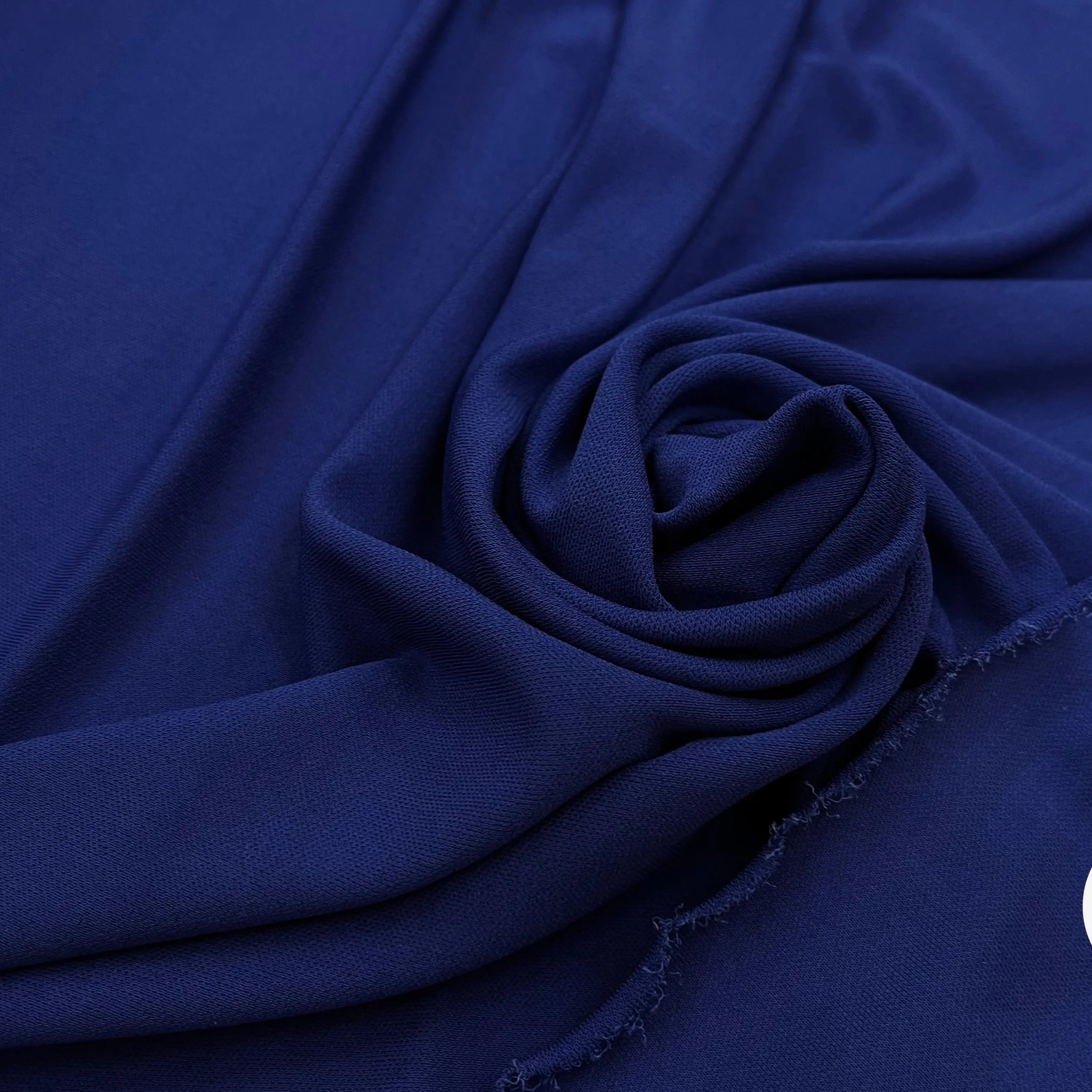 JERSEY ASPECT CRÊPE VISCOSE FROIDE 8% EA BLUE SAPHIR - My Little Coupon