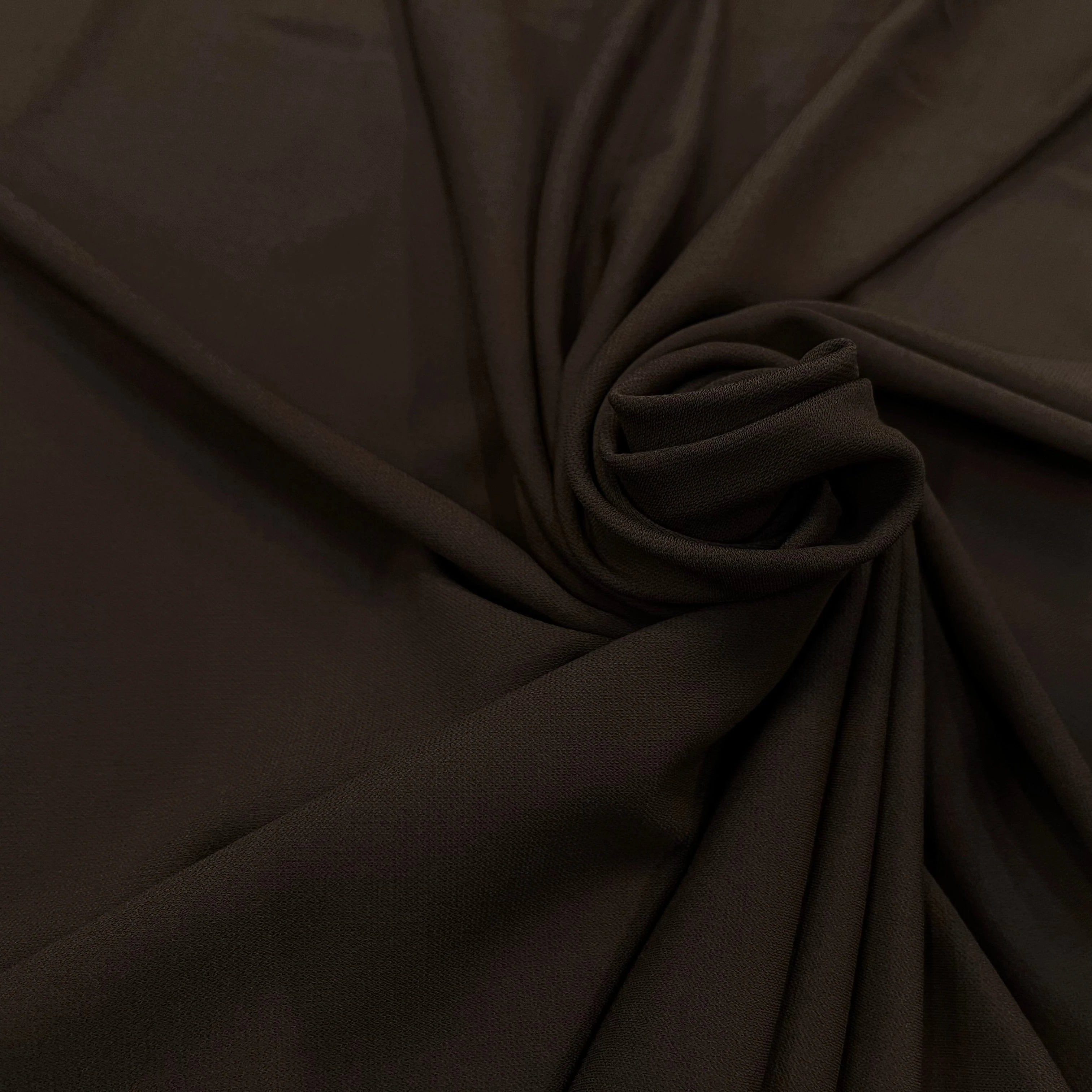 JERSEY ASPECT CRÊPE VISCOSE FROIDE 8% EA COFFEE - My Little Coupon