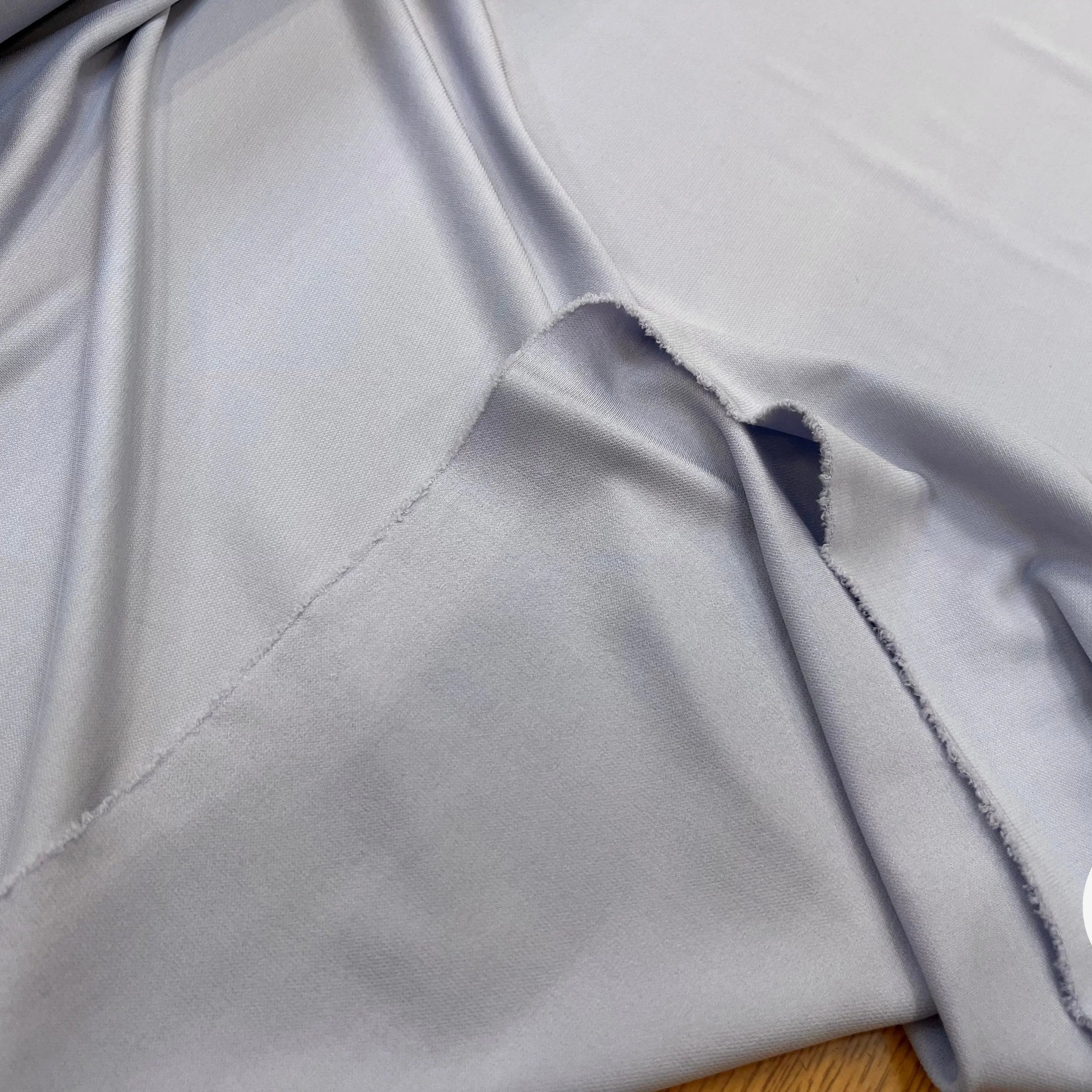 JERSEY ASPECT CRÊPE VISCOSE FROIDE 8% EA GHOST LILAS - My Little Coupon