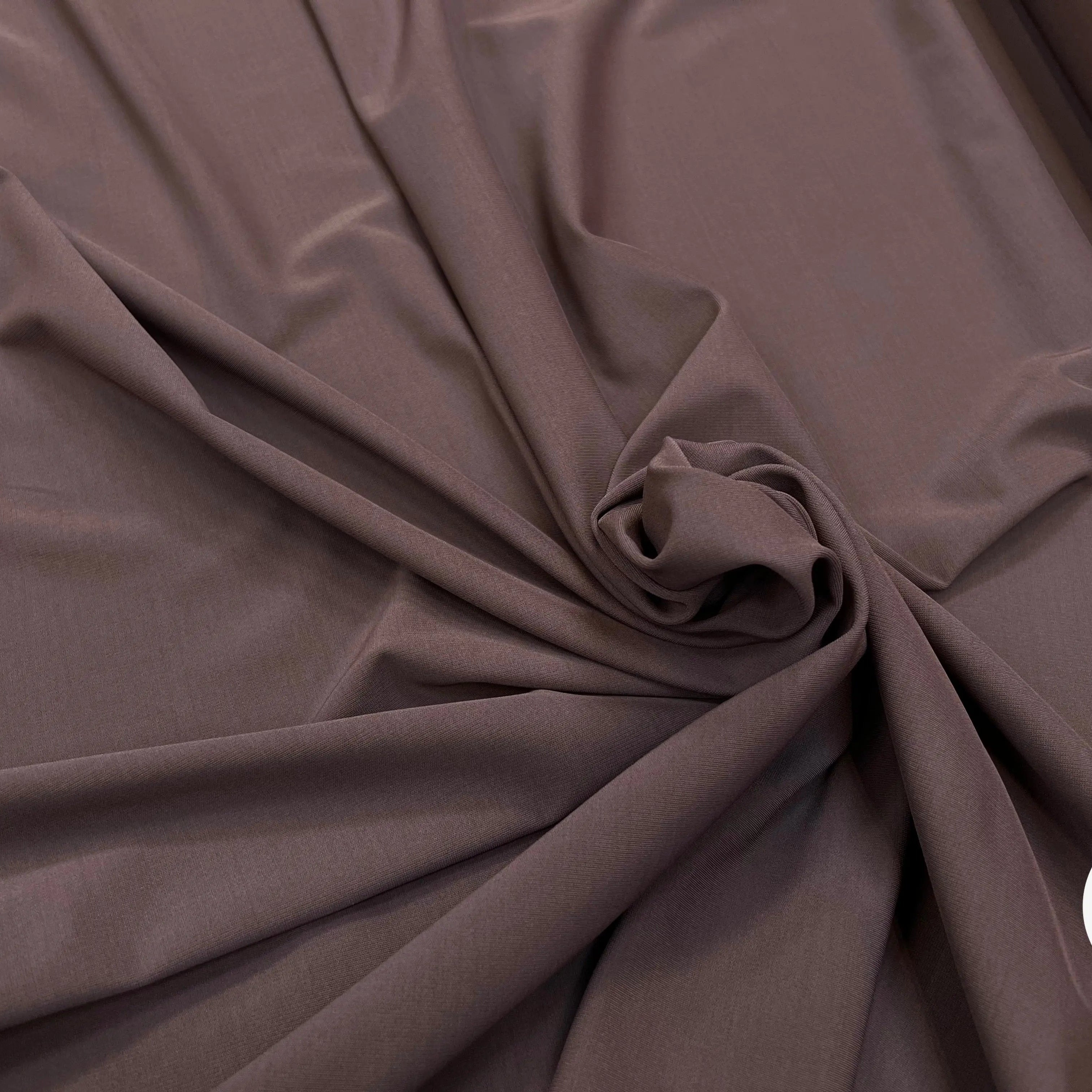 JERSEY ASPECT CRÊPE VISCOSE FROIDE 8% EA MARRON - My Little Coupon