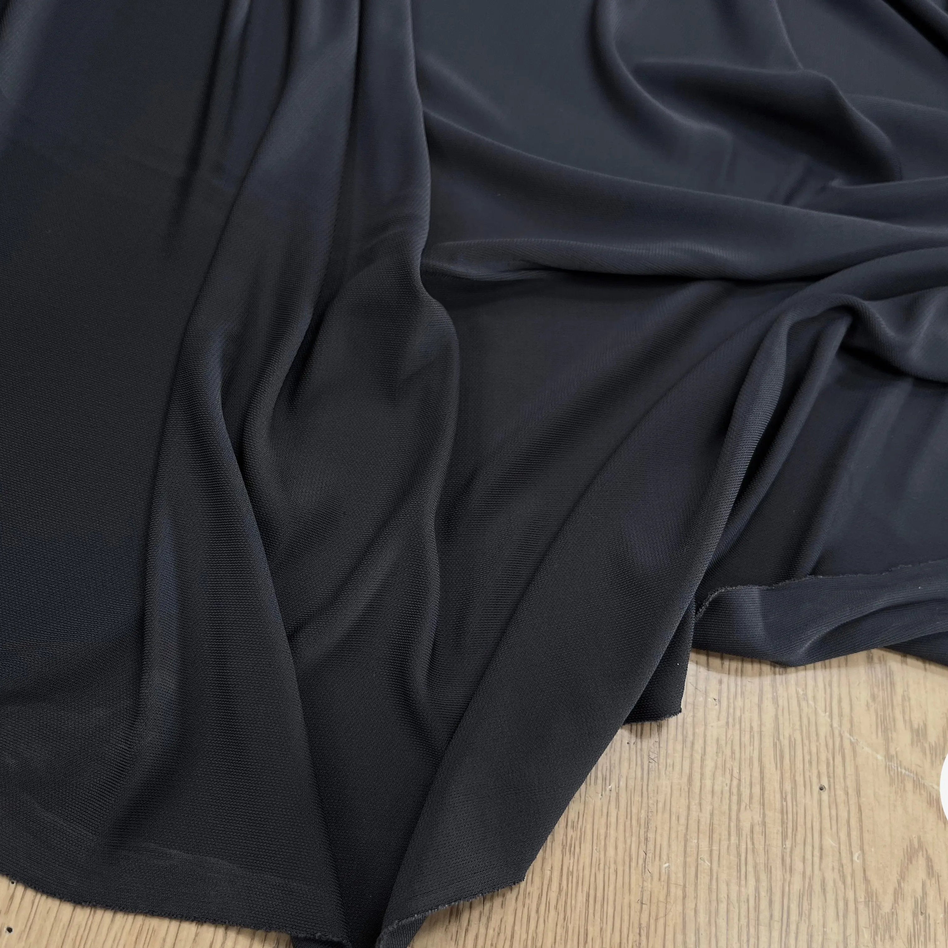 JERSEY ASPECT CRÊPE VISCOSE FROIDE 8% EA OCÉAN BLUE - My Little Coupon