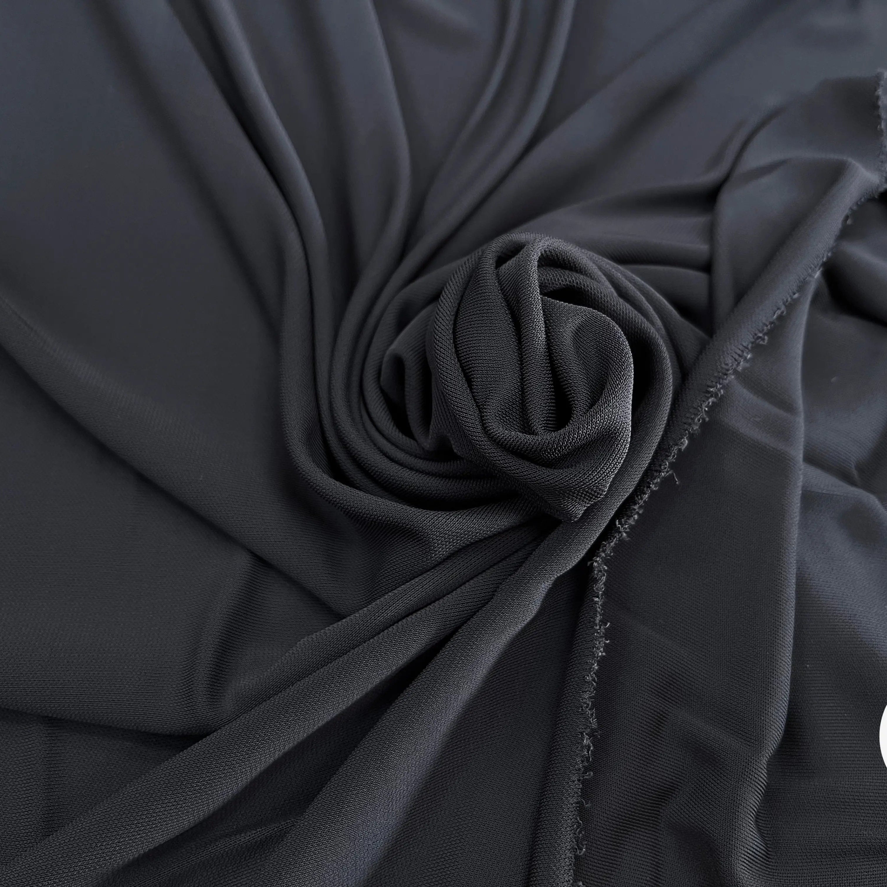 JERSEY ASPECT CRÊPE VISCOSE FROIDE 8% EA OCÉAN BLUE - My Little Coupon