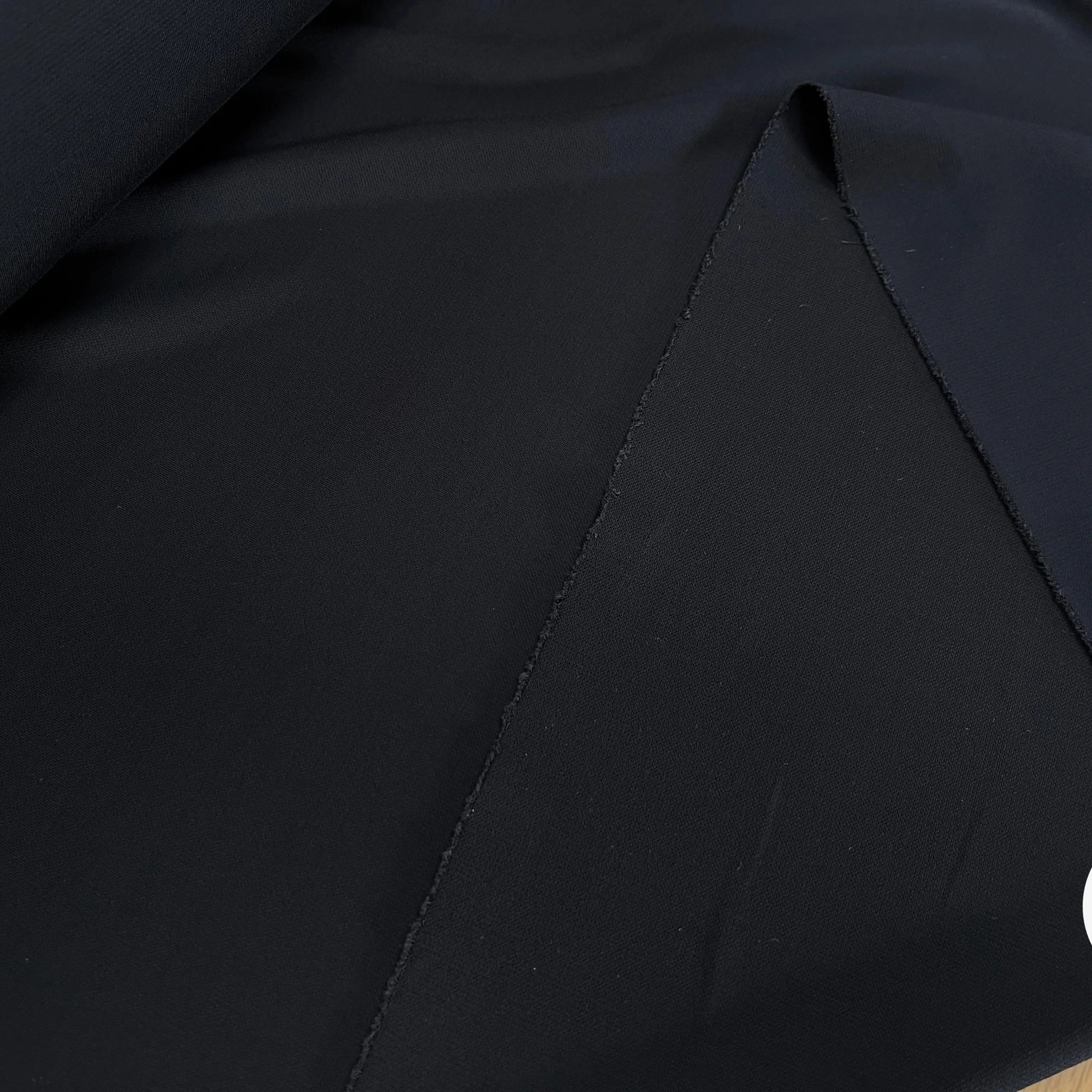 JERSEY ASPECT CRÊPE VISCOSE FROIDE 8% EA STORM BLUE - My Little Coupon