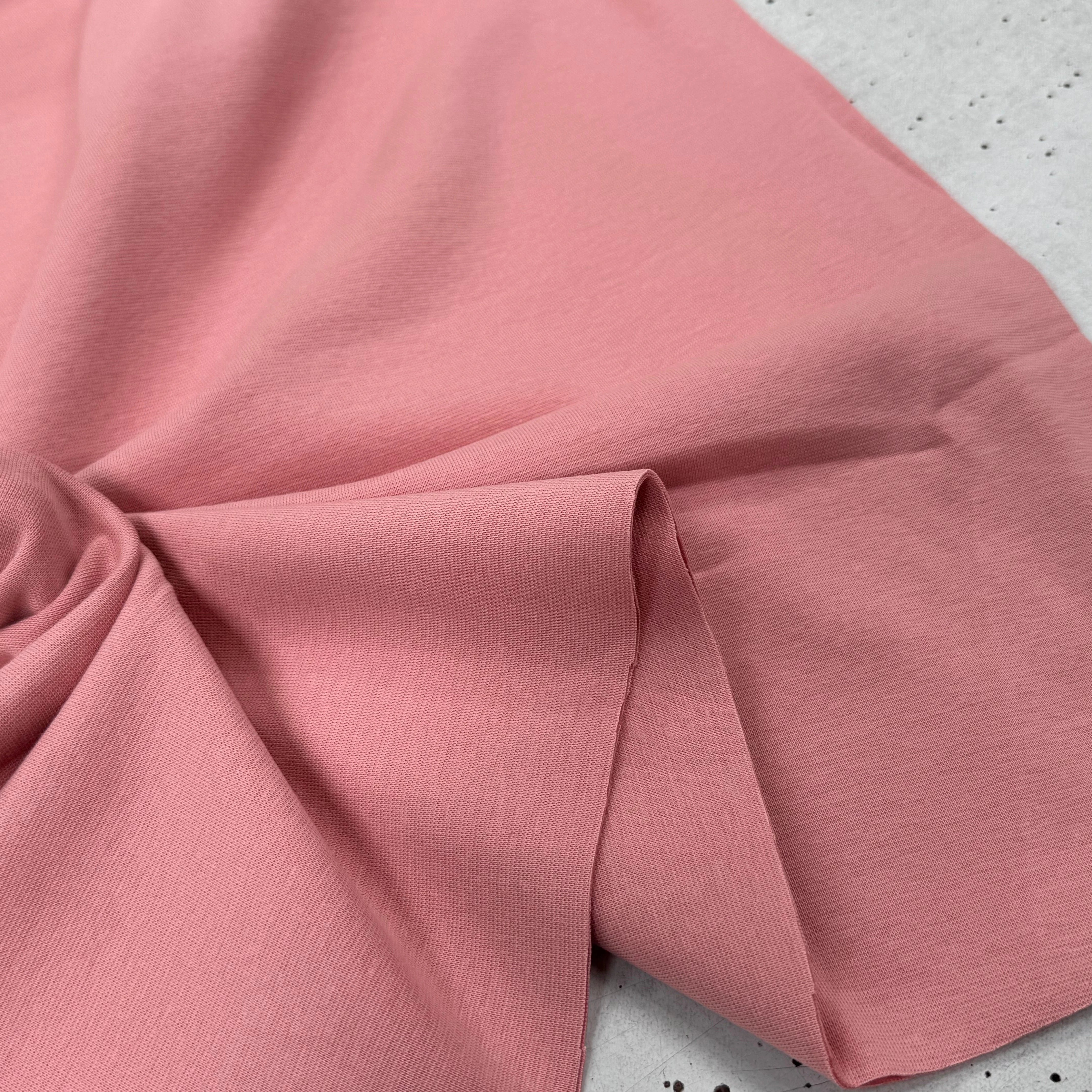 JERSEY COTON 2% ÉLASTHANNE TUBULAIRE 70CM CÔTE 1X1 ROSETTE - My Little Coupon