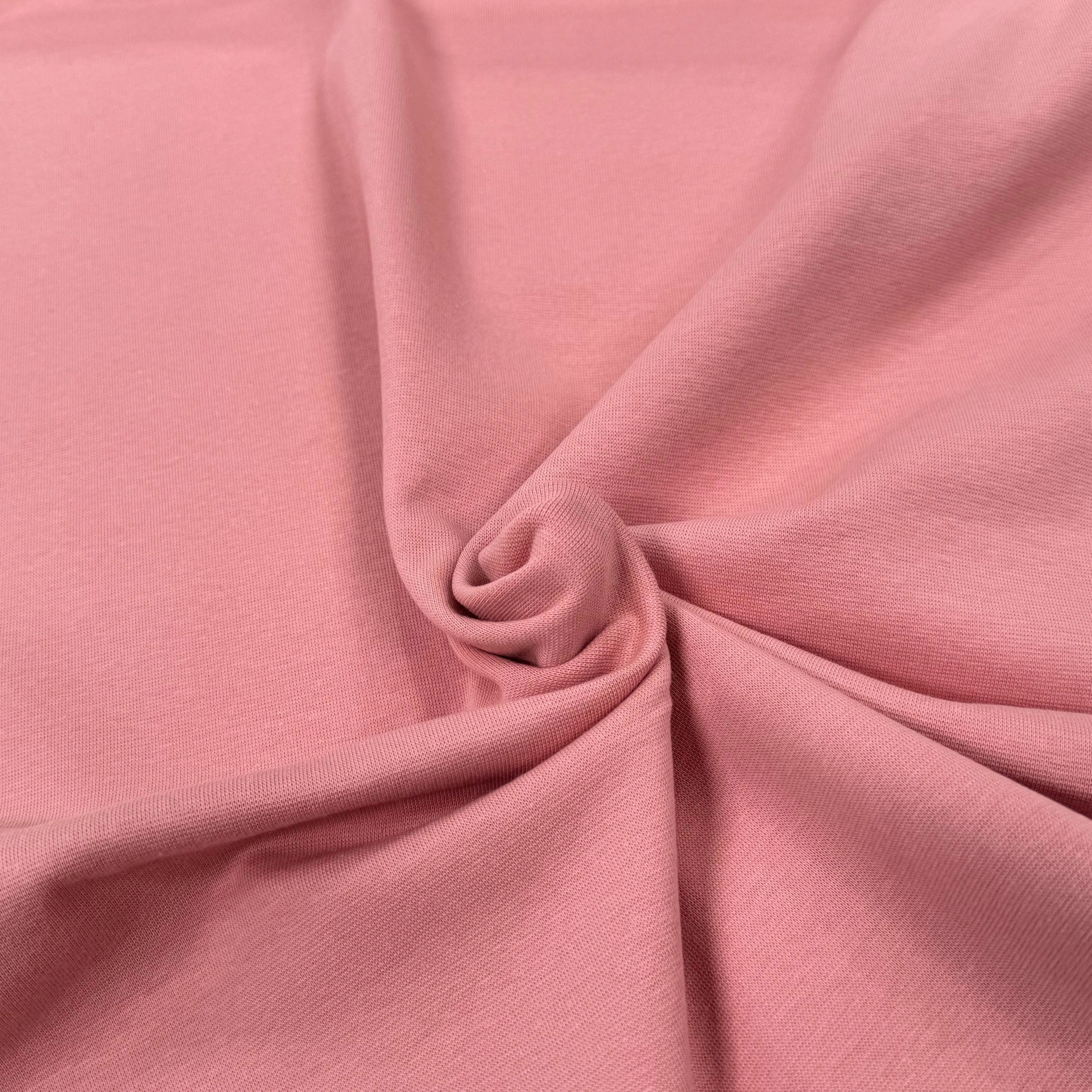 JERSEY COTON 2% ÉLASTHANNE TUBULAIRE 70CM CÔTE 1X1 ROSETTE - My Little Coupon