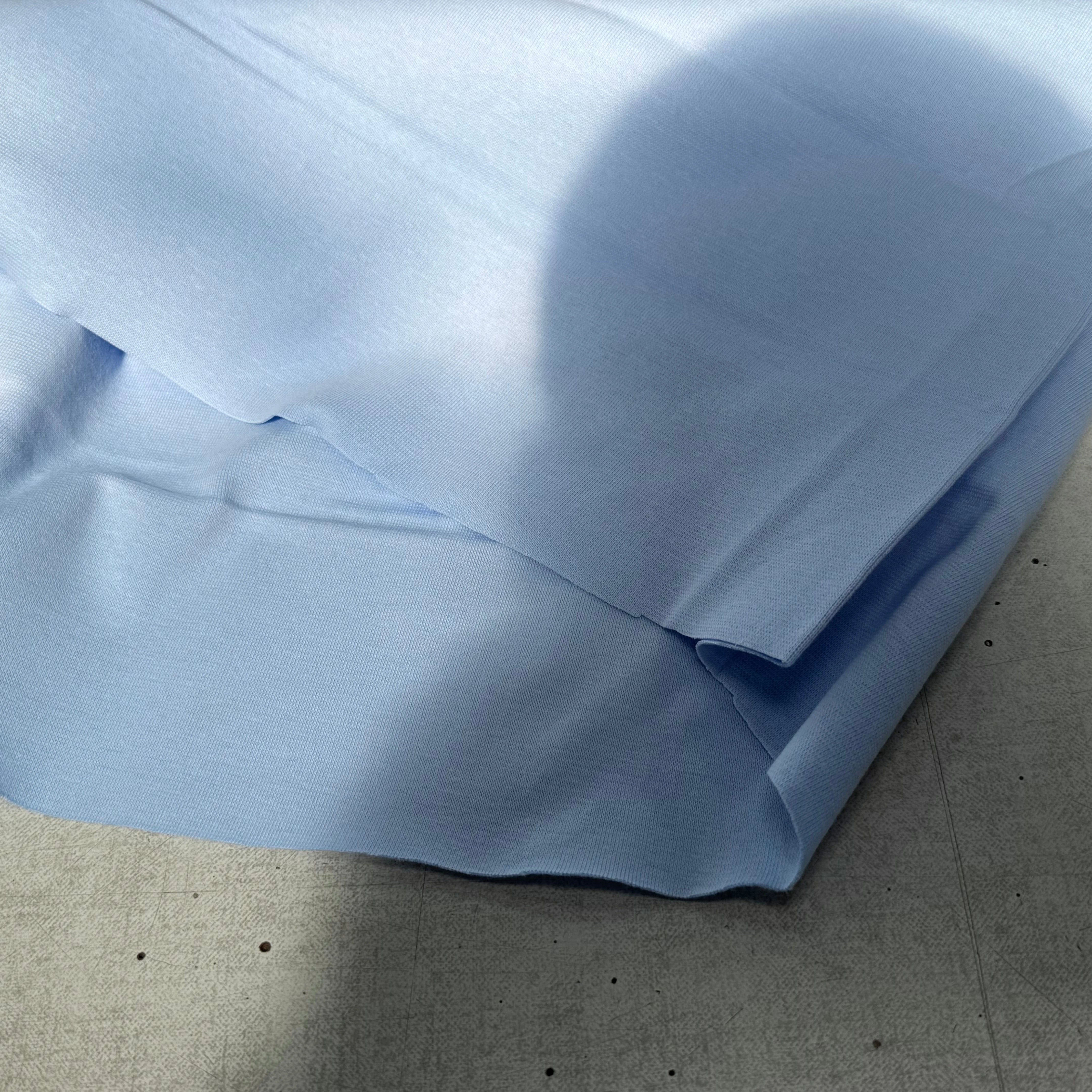 JERSEY COTON 2% ÉLASTHANNE TUBULAIRE 70CM CÔTE 1X1 WINDSURFER - My Little Coupon