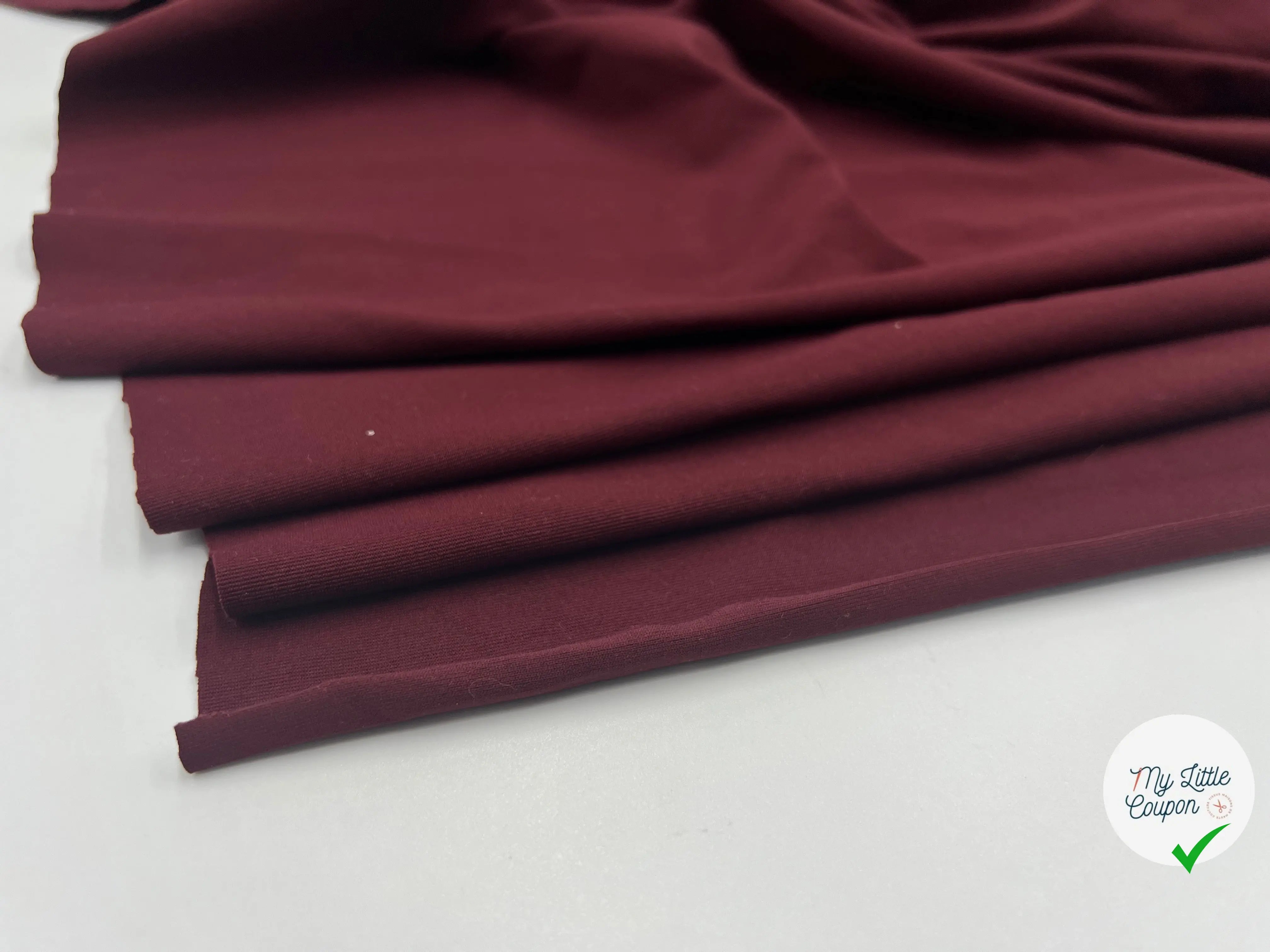 JERSEY COTON STRETCH GRAND CRU QUALITÉ SUPÉRIEURE - My Little Coupon - tissu - coudre