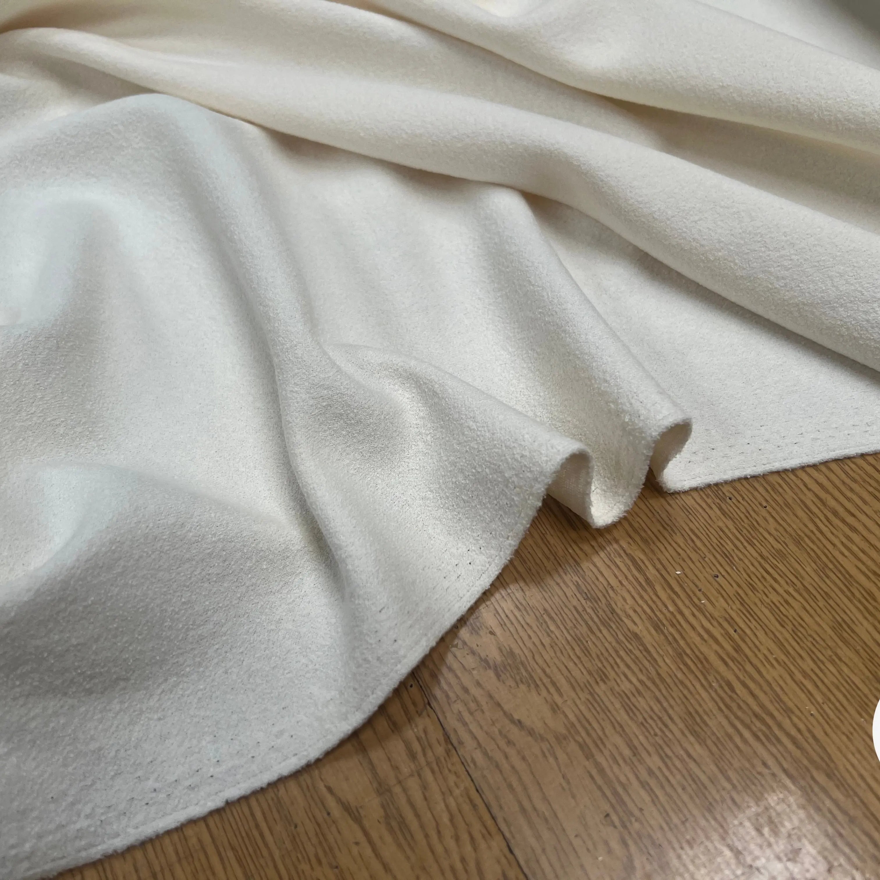 JERSEY CREPE COTON 7% EA ECRU - My Little Coupon