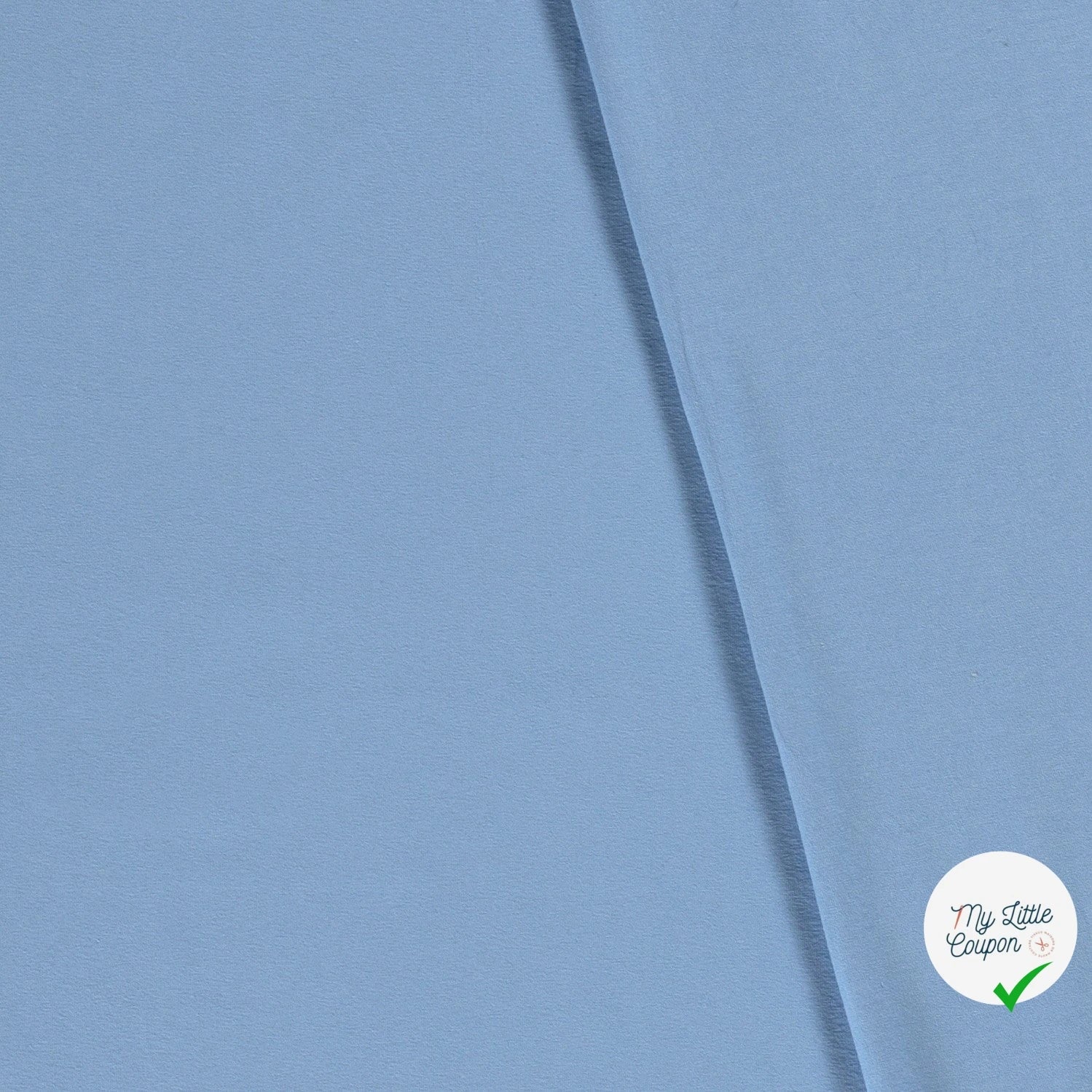 Jersey de coton belle tenue Bleu bébé