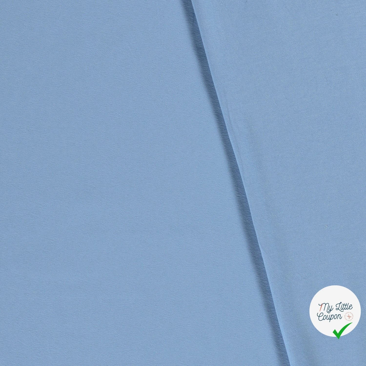 Jersey de coton belle tenue Bleu bébé