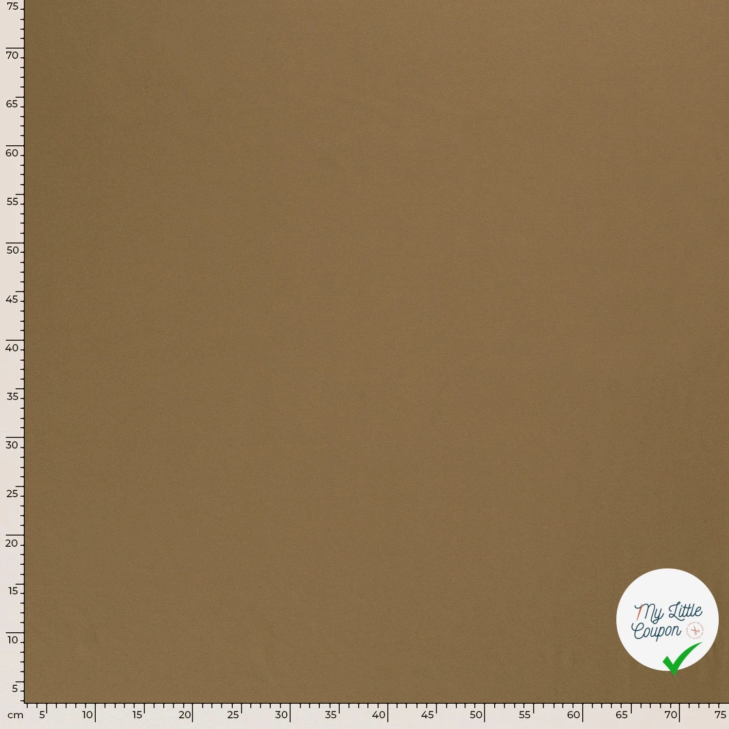 JERSEY DE COTON BELLE TENUE CAMEL - My Little Coupon