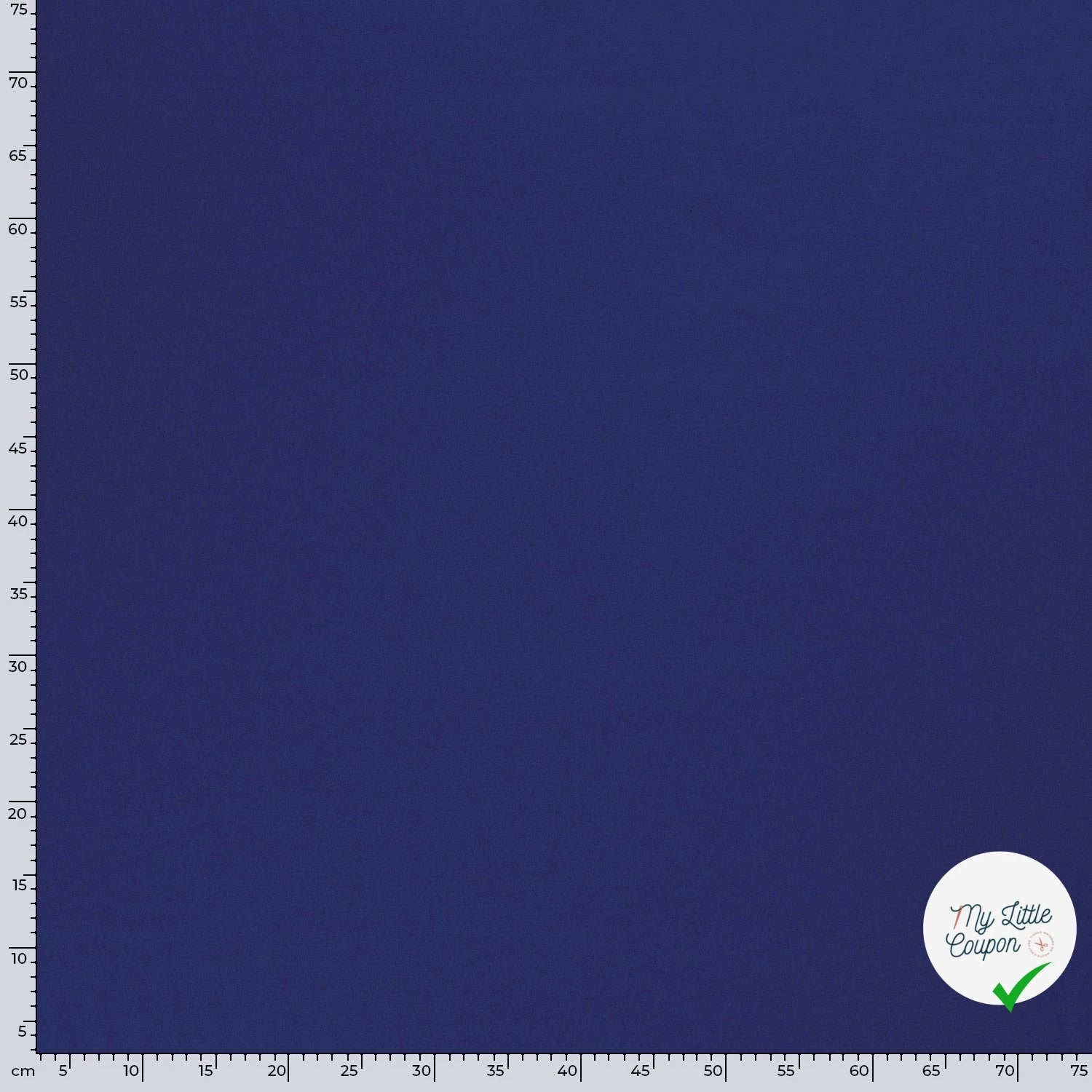 JERSEY DE COTON BELLE TENUE COBALT - My Little Coupon