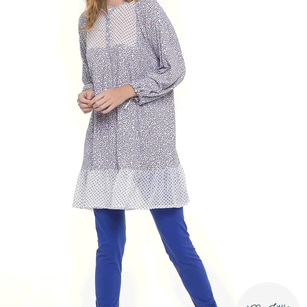 JERSEY DE COTON BELLE TENUE COBALT - My Little Coupon
