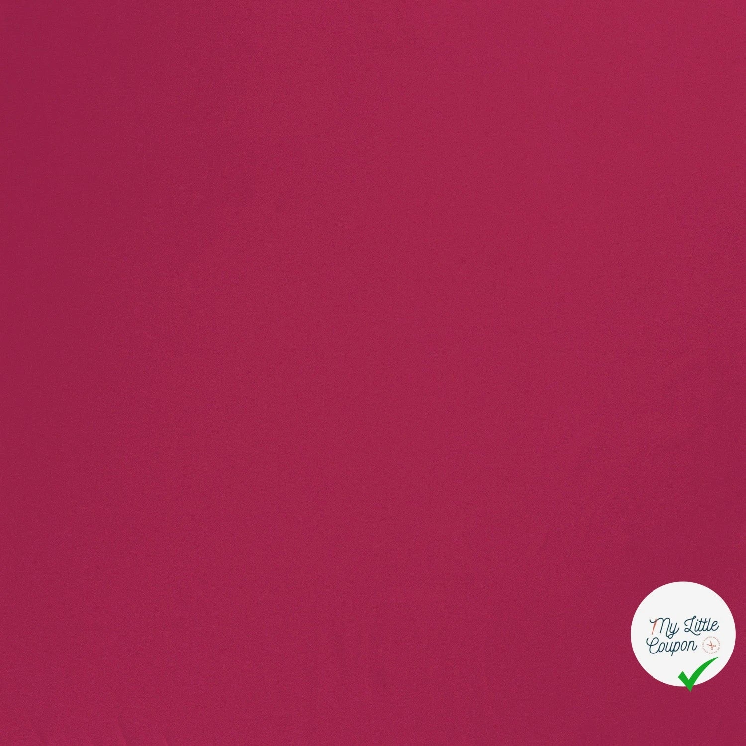 JERSEY DE COTON BELLE TENUE FRAMBOISE - My Little Coupon