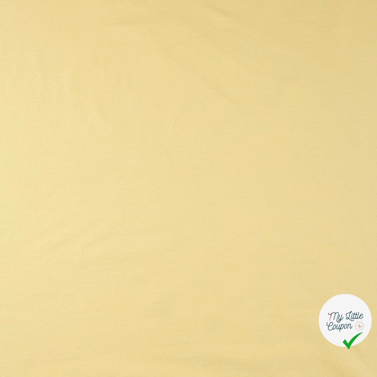 Jersey de coton belle tenue jaune