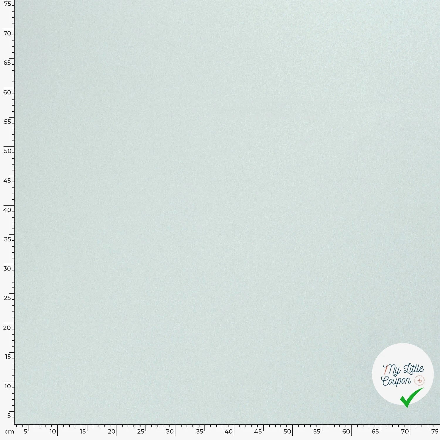 JERSEY DE COTON BELLE TENUE MENTHE GLACÉE - My Little Coupon