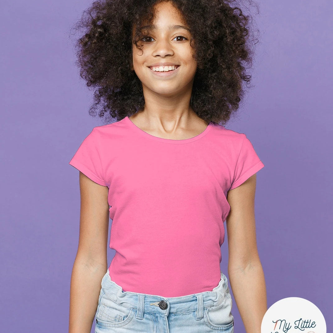 JERSEY DE COTON BELLE TENUE ROSE - My Little Coupon