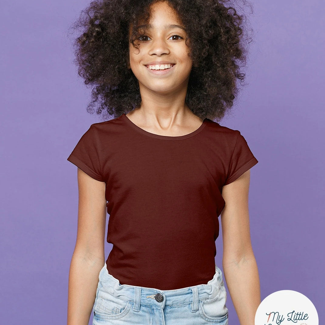 JERSEY DE COTON BELLE TENUE UNICOLORE BORDEAUX - My Little Coupon