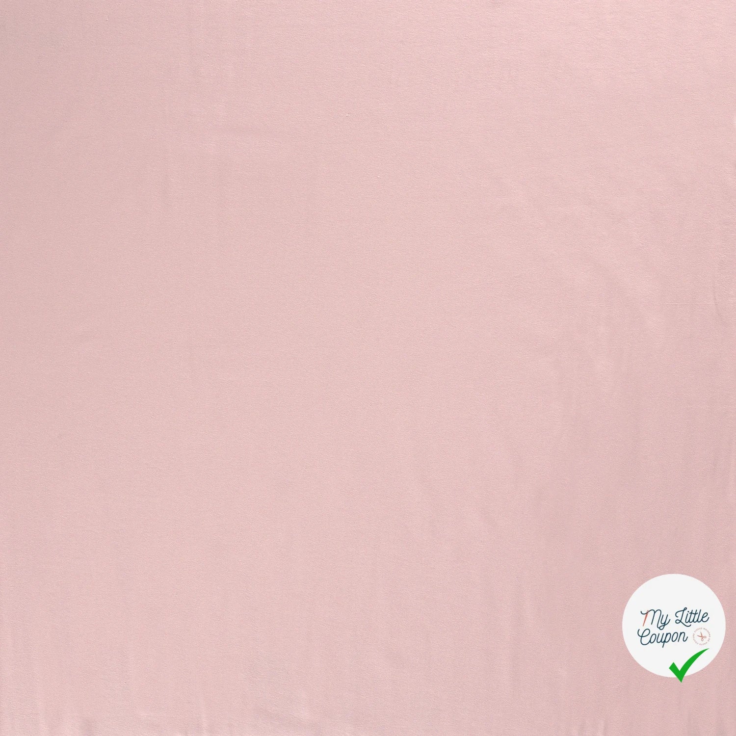 JERSEY DE COTON BELLE TENUE UNICOLORE NUDE - My Little Coupon