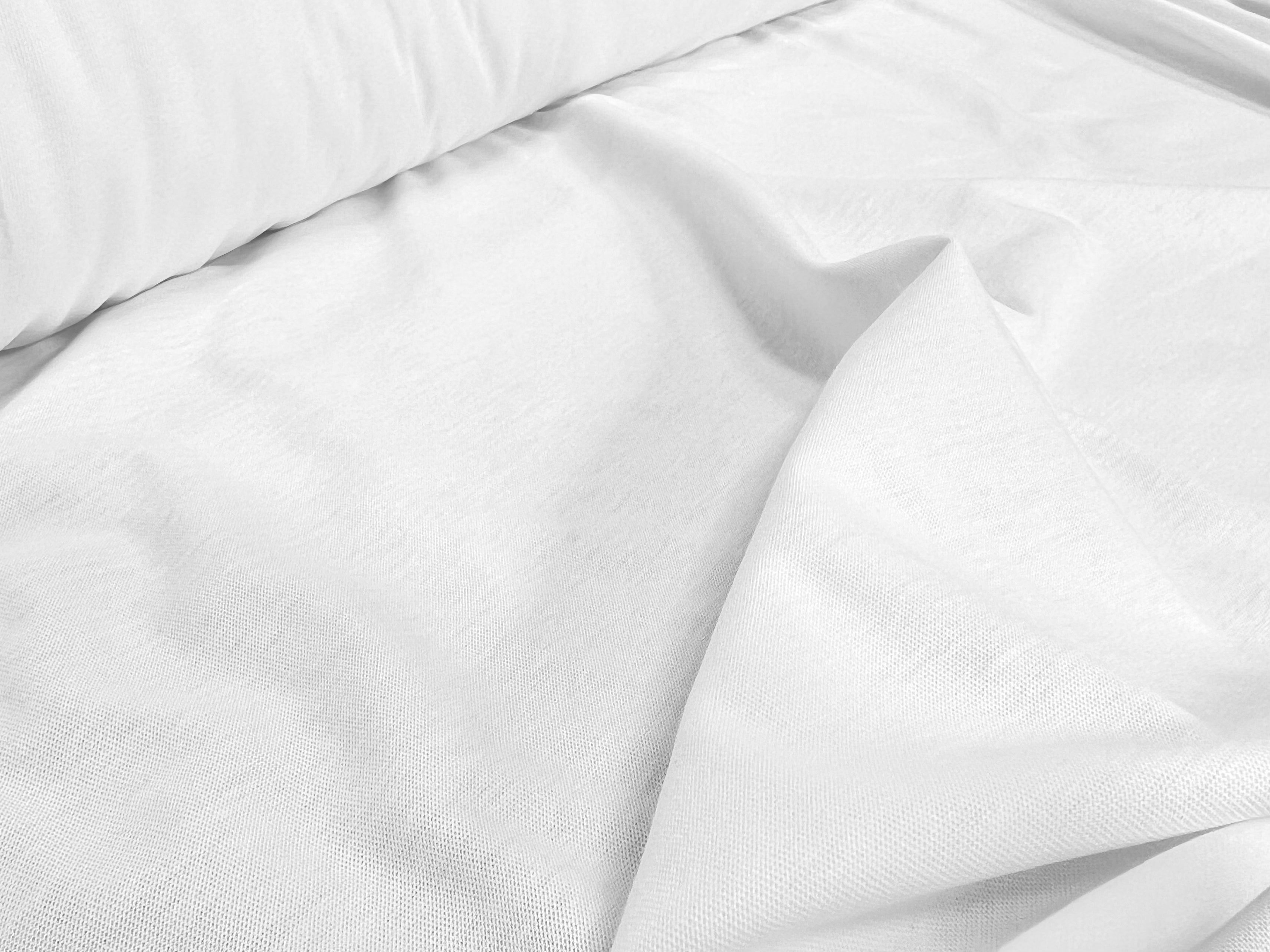 JERSEY DE COTON BLANC - My Little Coupon