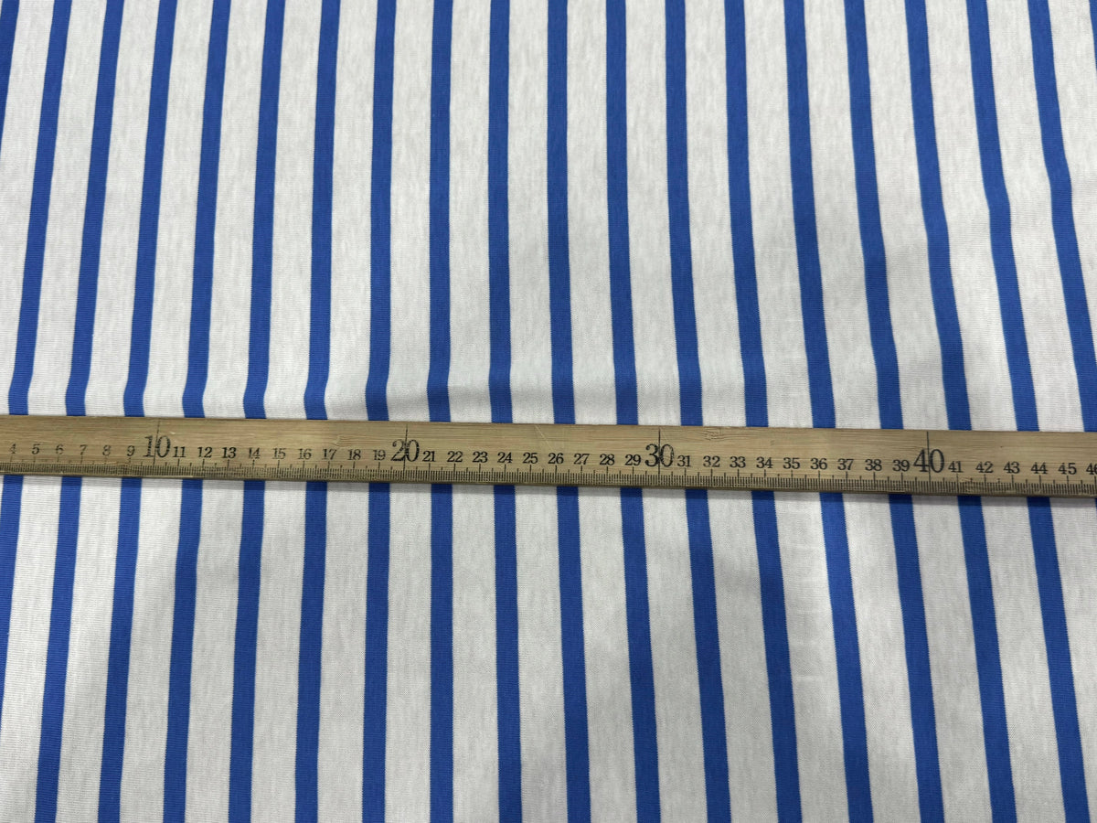 JERSEY DE COTON DOUX STRETCH NEIGE ET MER FABRICATION RÉGION DE TROYES 🇫🇷 - My Little Coupon