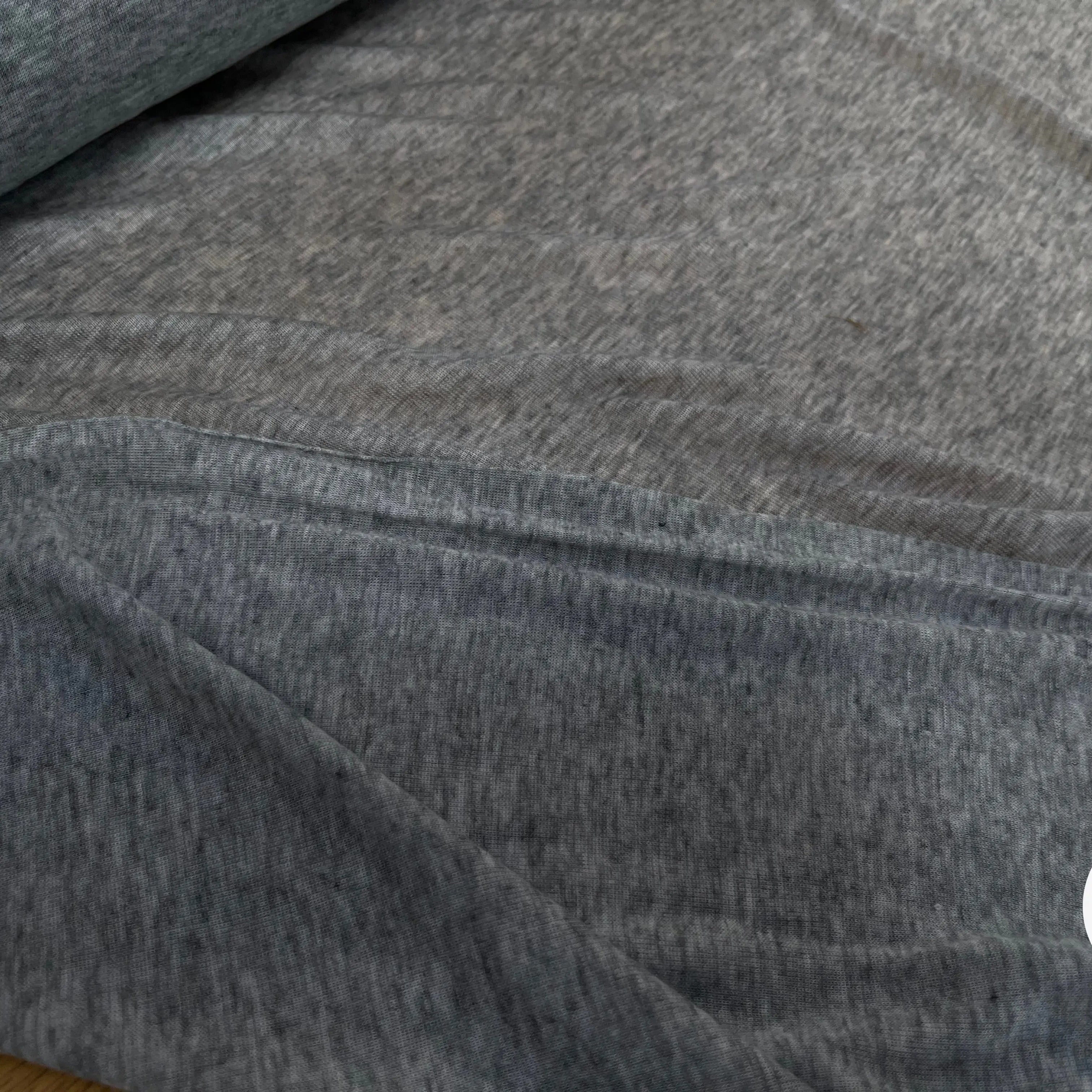 JERSEY DE COTON GRIS CLAIR - My Little Coupon