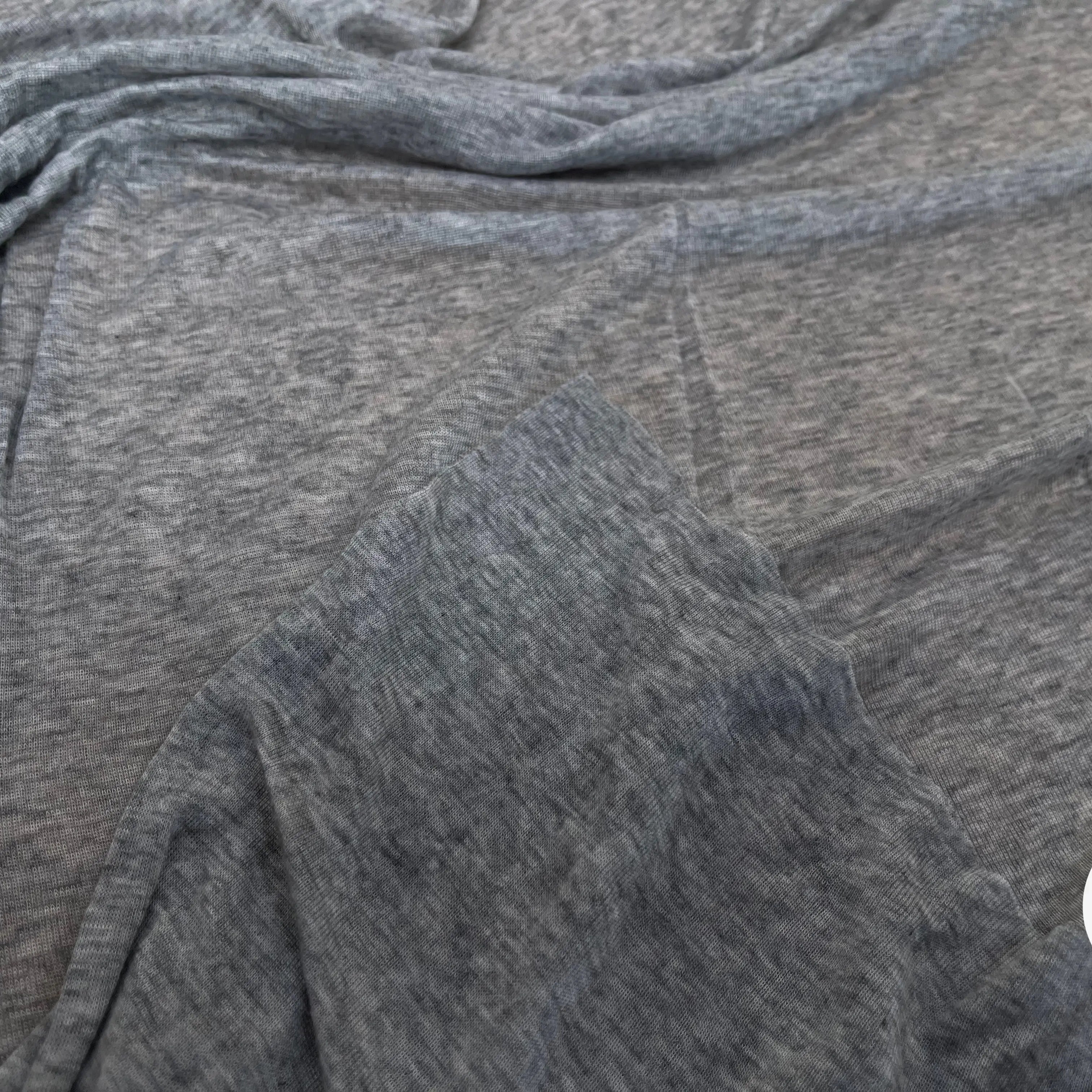 JERSEY DE COTON GRIS CLAIR - My Little Coupon