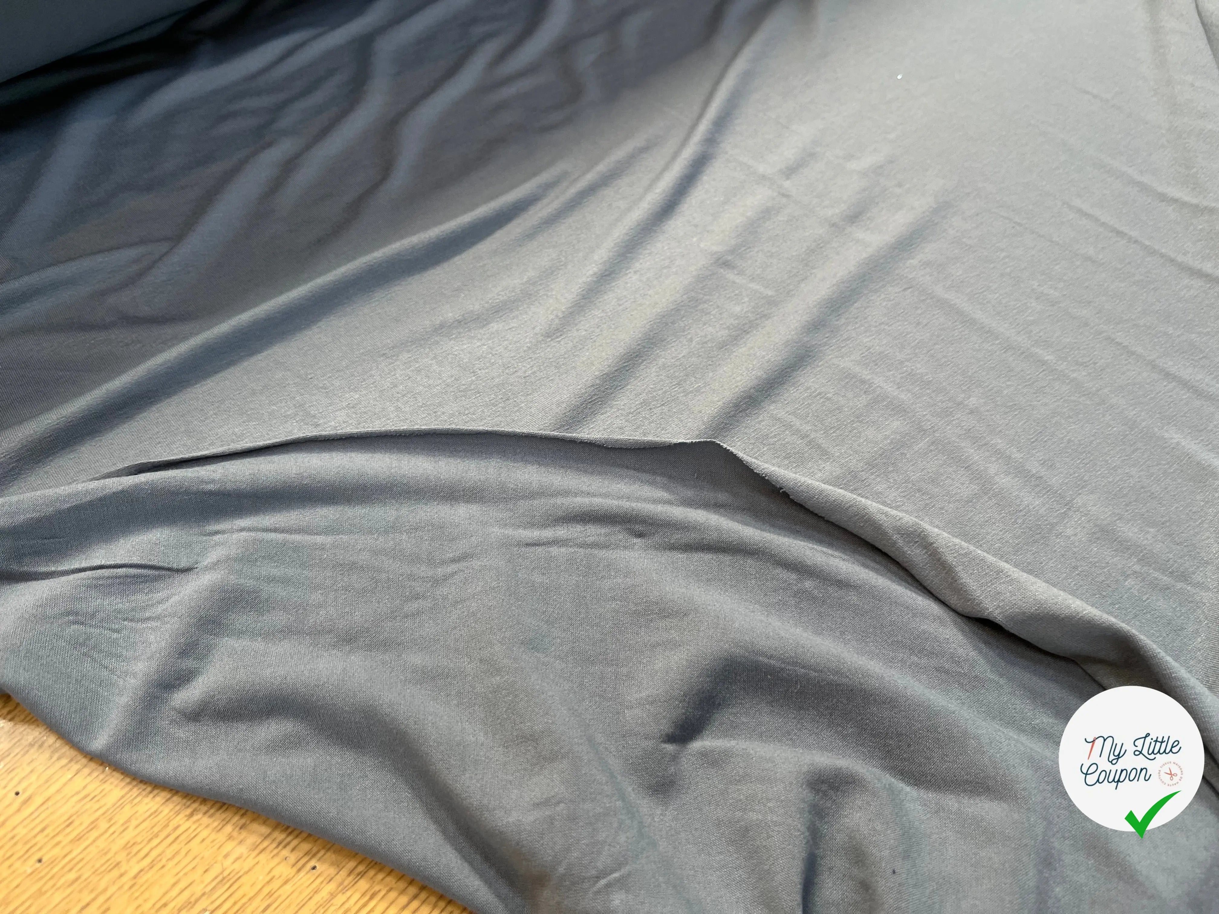 JERSEY DE COTON GRIS - My Little Coupon