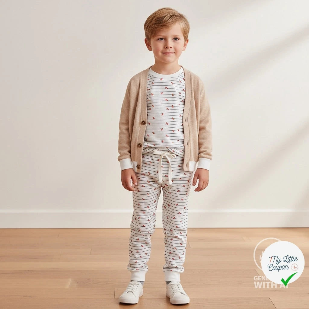 JERSEY DE COTON IMPRIMÉ CERISES - My Little Coupon