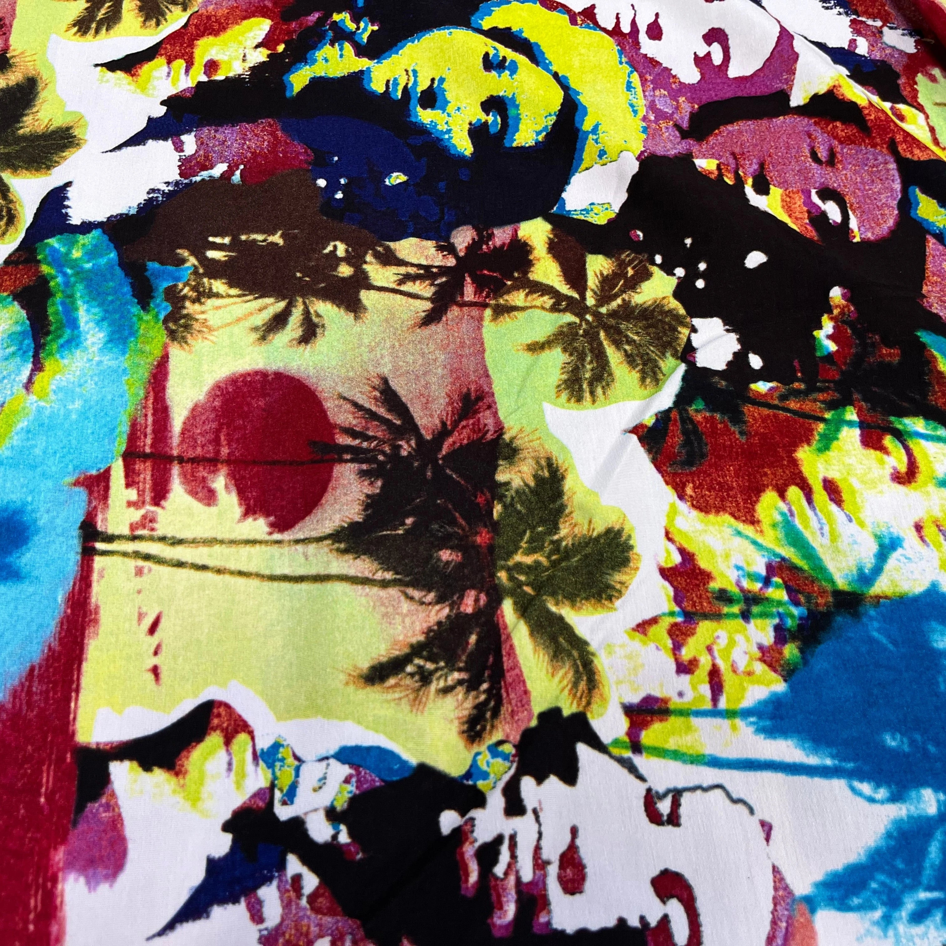 JERSEY DE COTON IMPRIMÉ POP ART - My Little Coupon