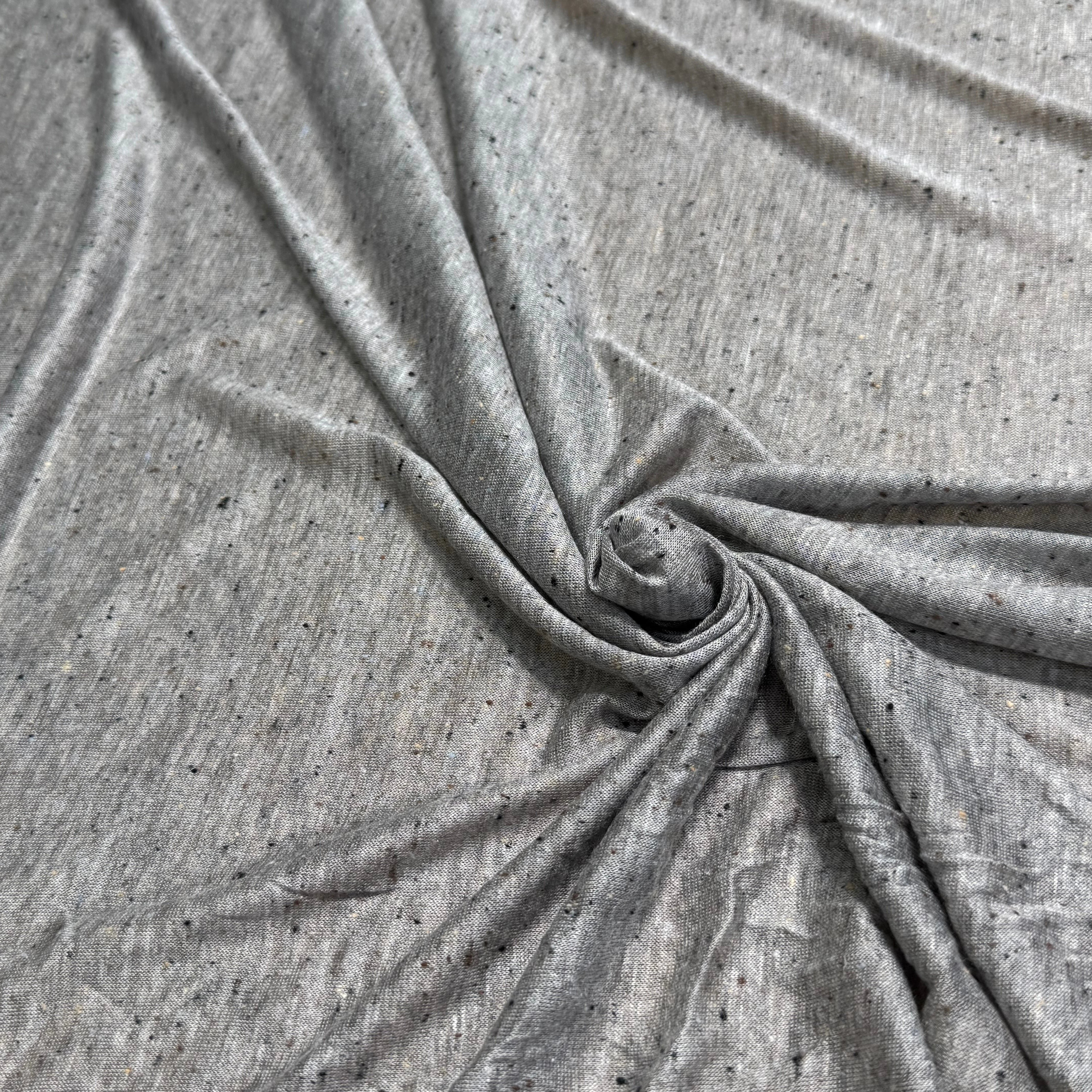 JERSEY DE COTON LÉGER SOFT GRIS - My Little Coupon