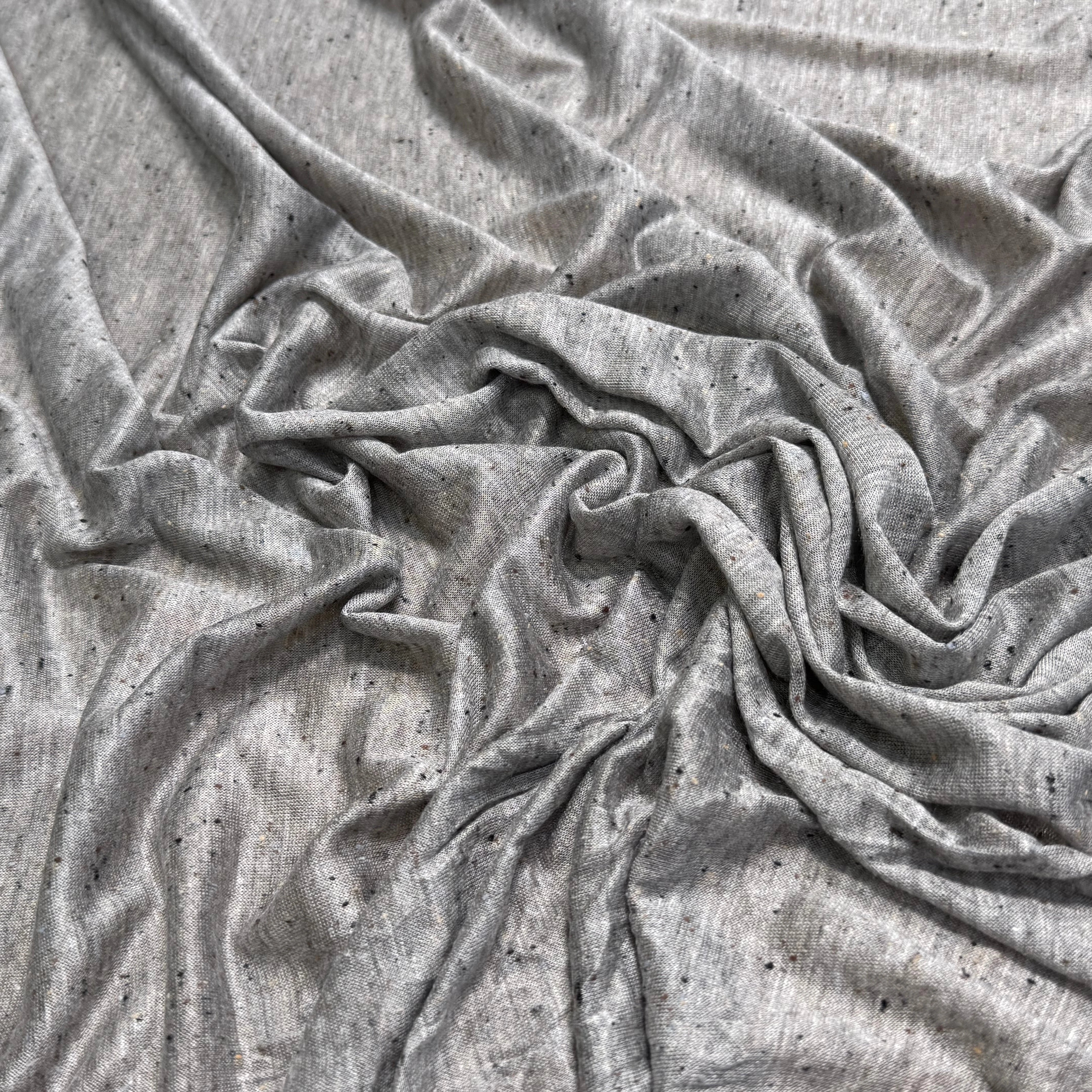 JERSEY DE COTON LÉGER SOFT GRIS - My Little Coupon