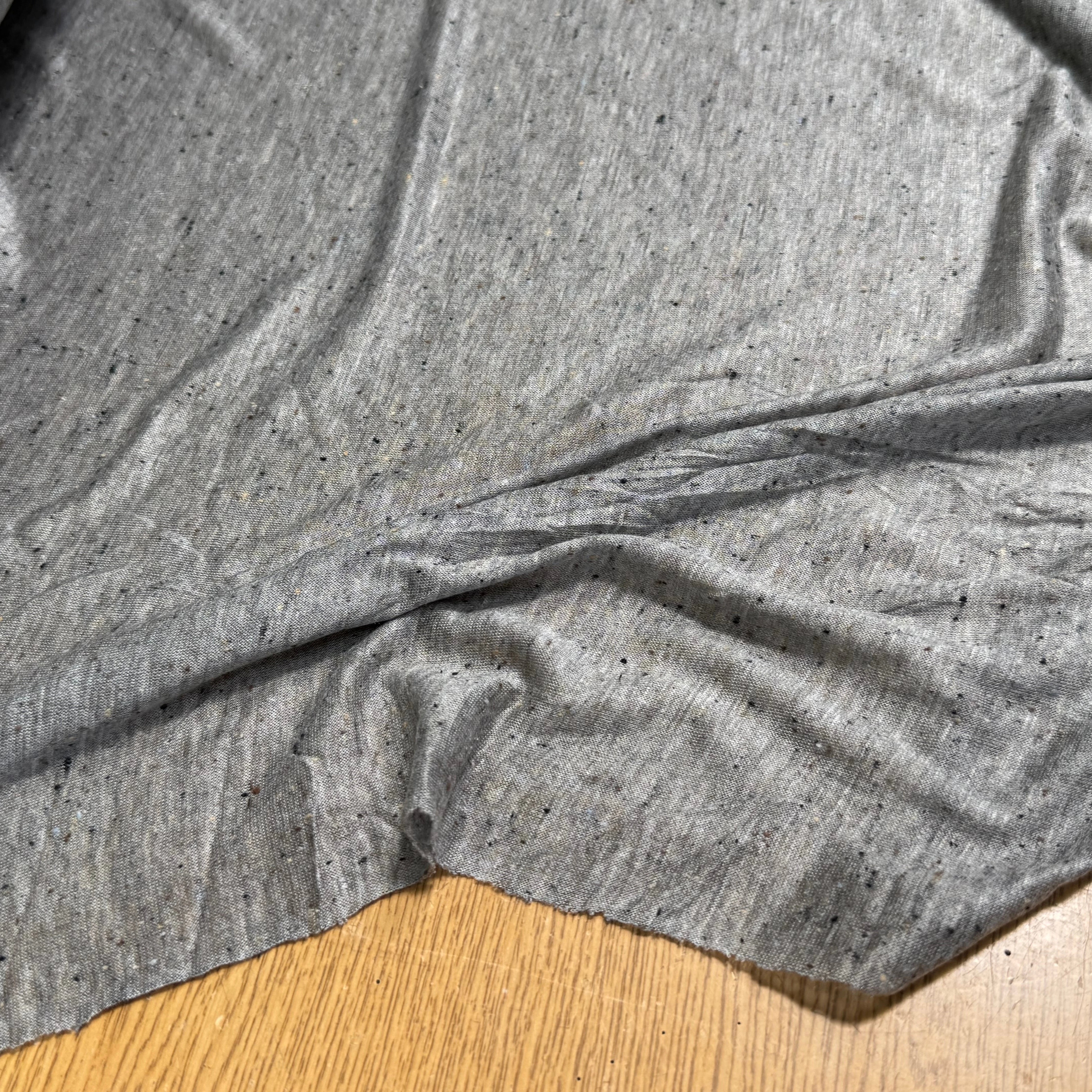 JERSEY DE COTON LÉGER SOFT GRIS - My Little Coupon