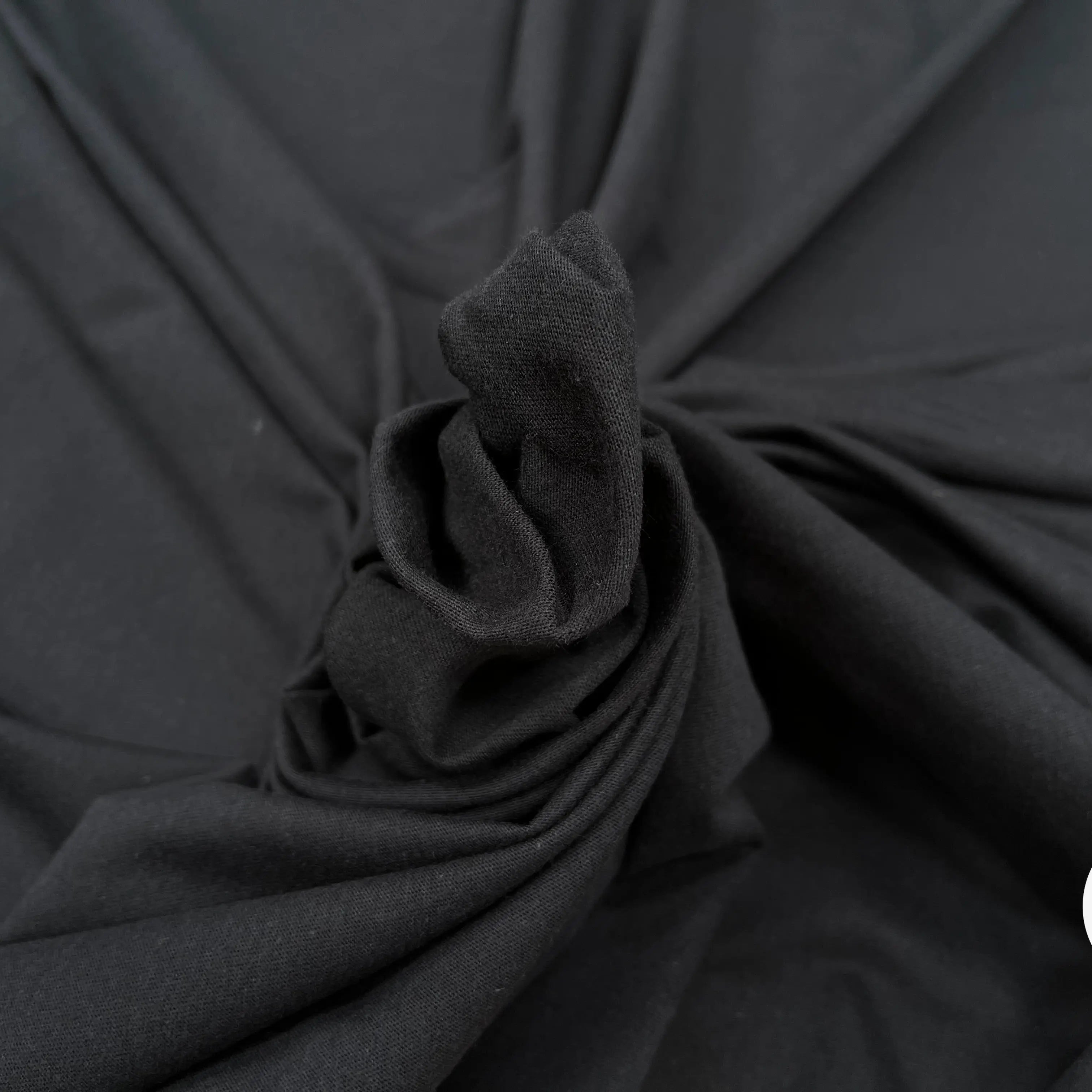 JERSEY DE COTON MARINE NOIR - My Little Coupon