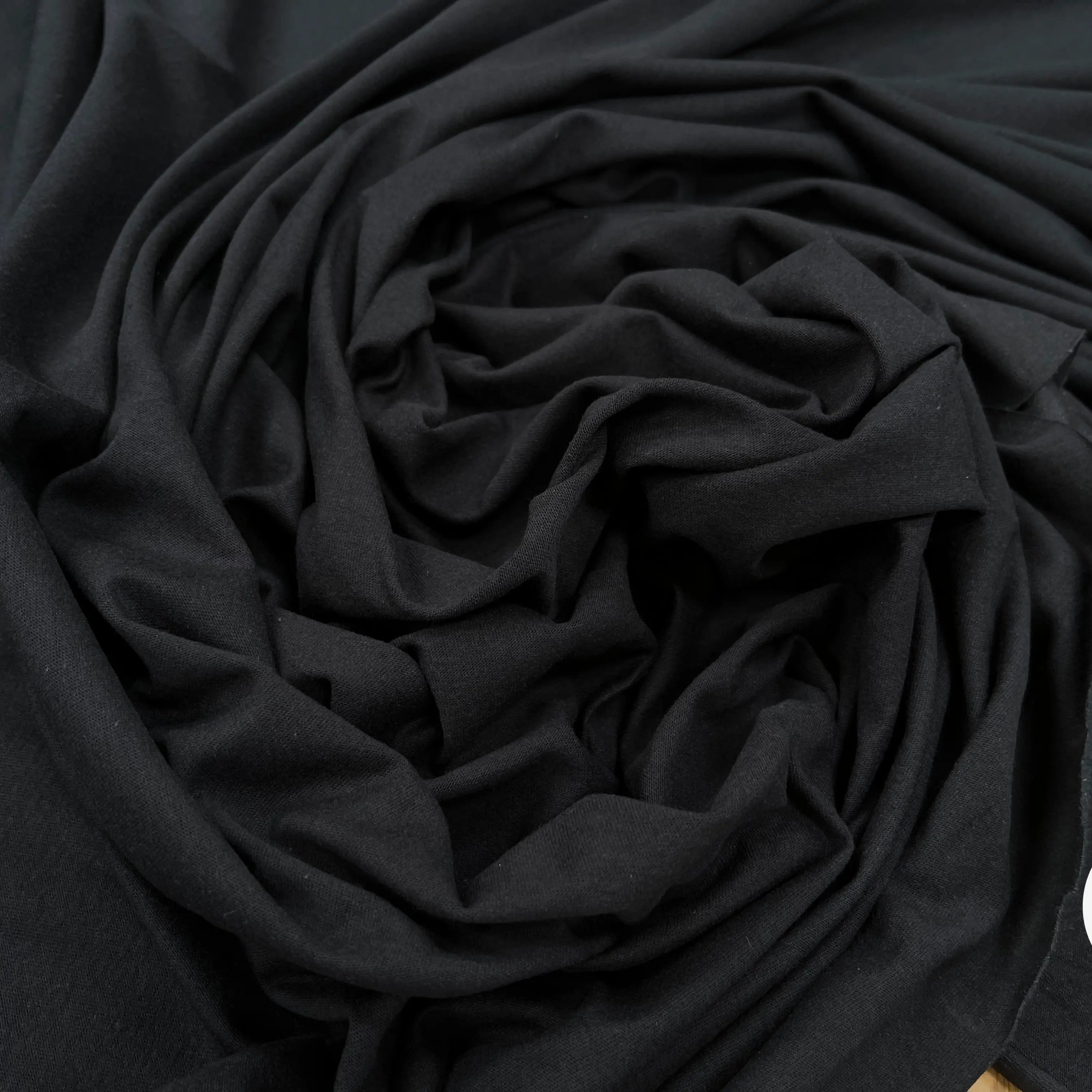 JERSEY DE COTON MARINE NOIR - My Little Coupon