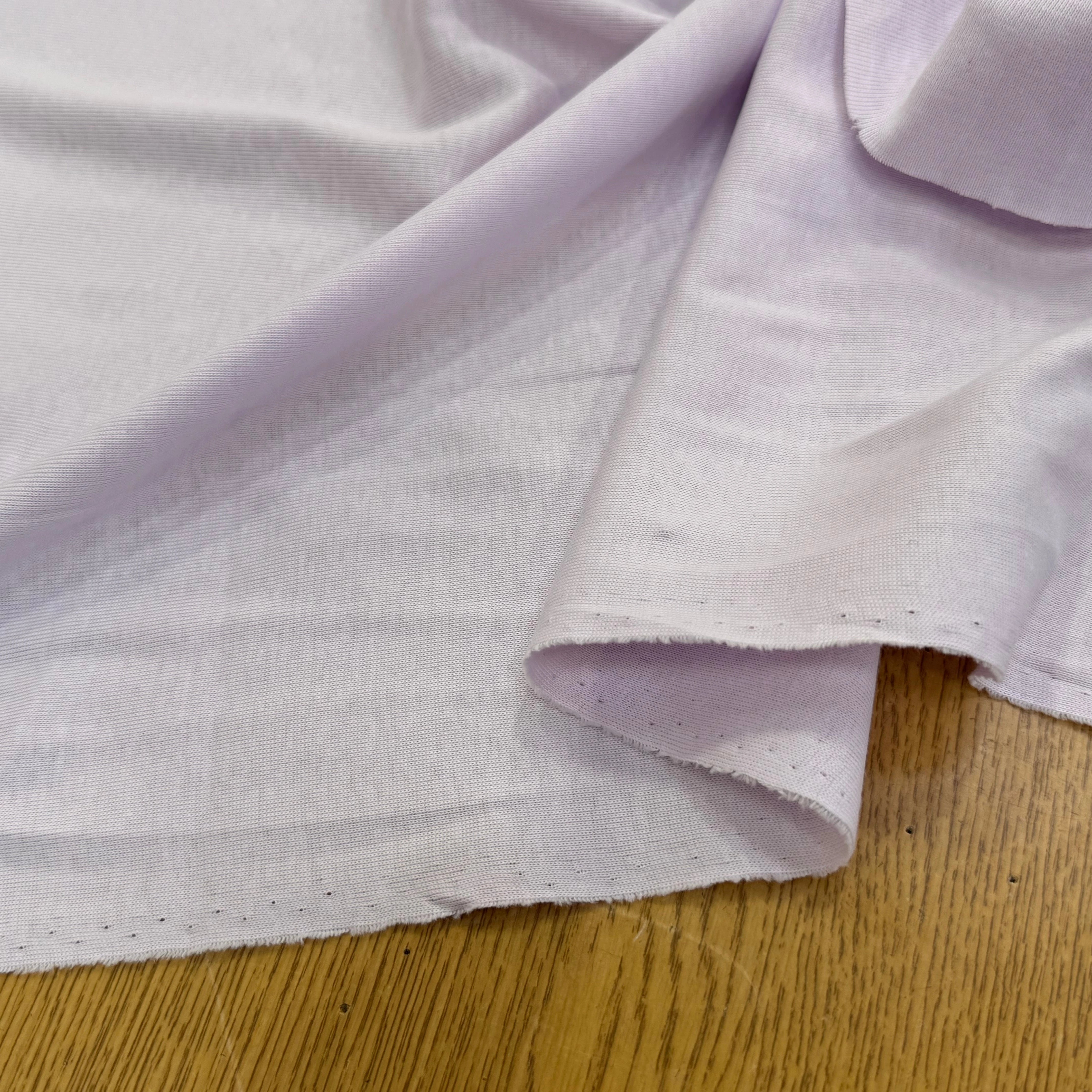 JERSEY DE COTON STRETCH QUALITÉ PREMIUM LILAS - My Little Coupon