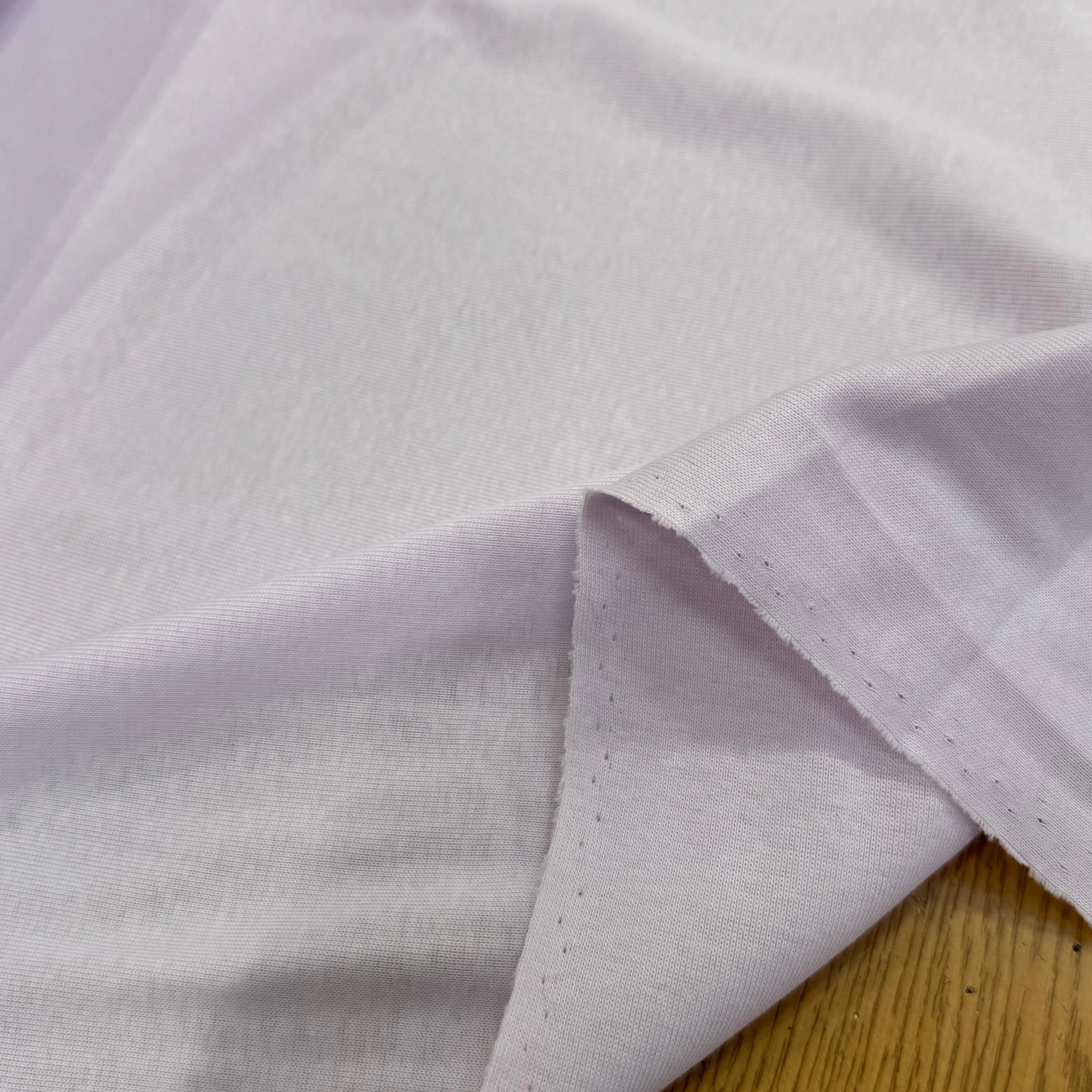 JERSEY DE COTON STRETCH QUALITÉ PREMIUM LILAS - My Little Coupon