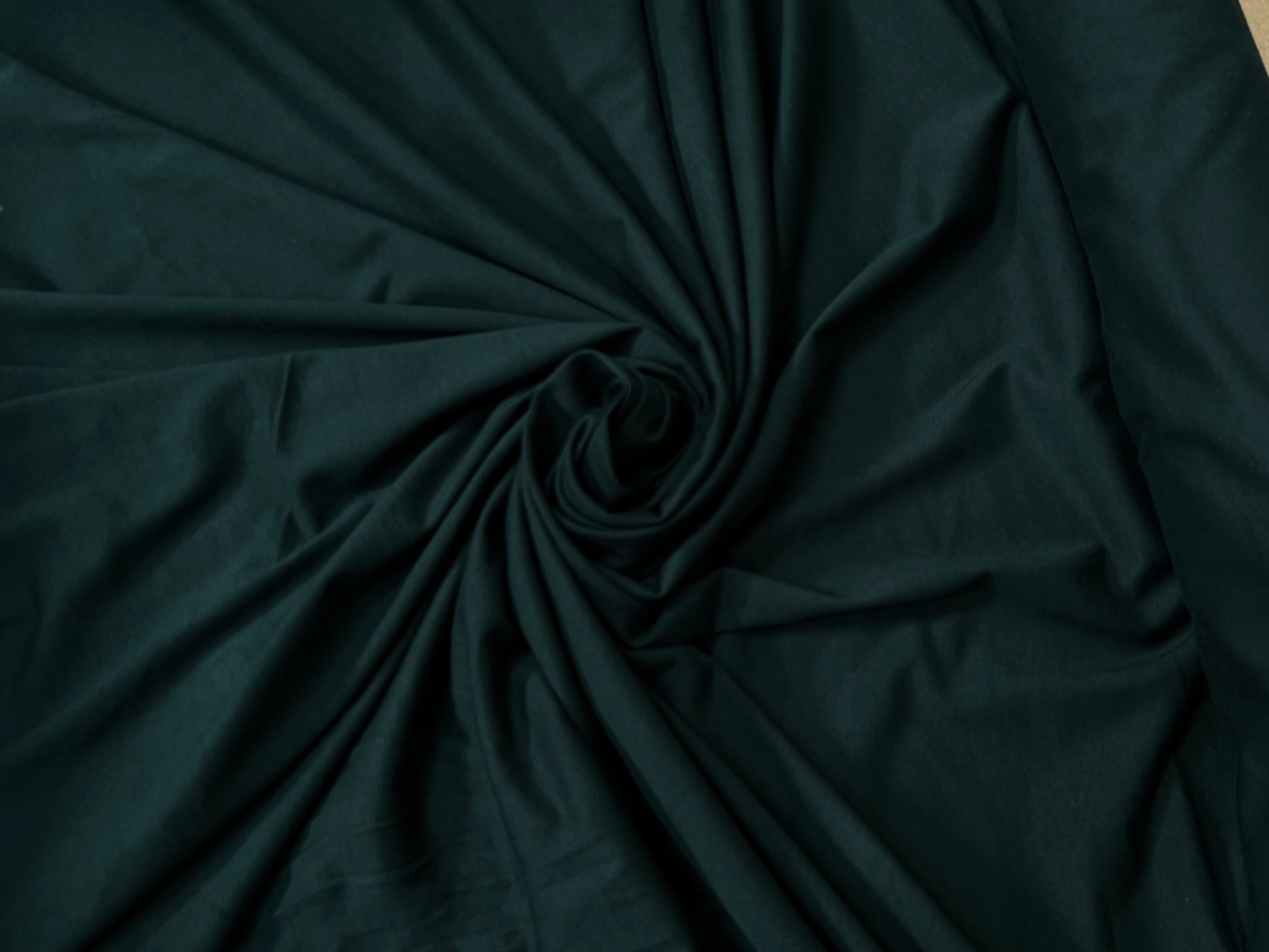 JERSEY DE COTON VERT BOUTEILLE - My Little Coupon