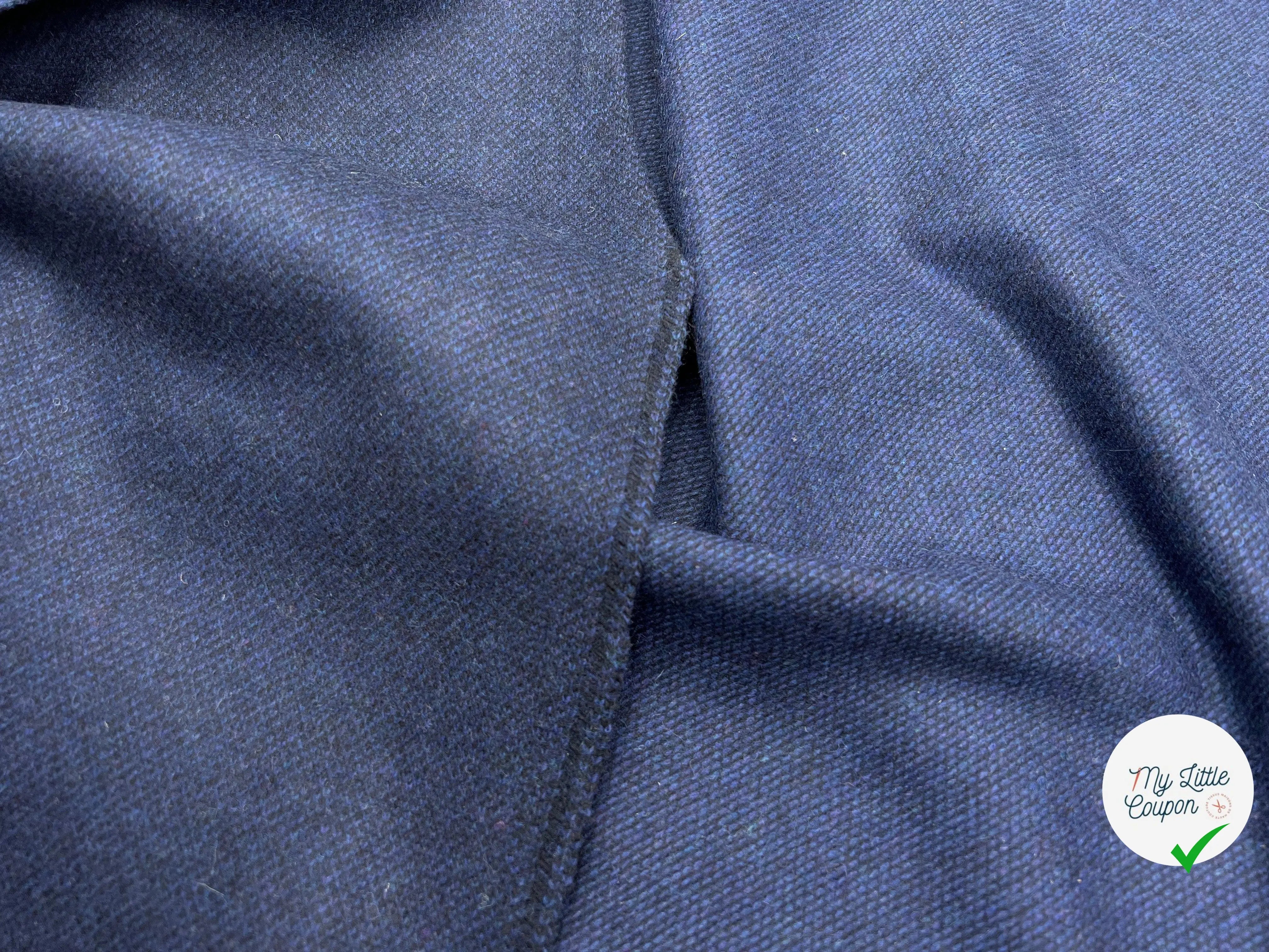 JERSEY DE LAINE BLEU CHIC - My Little Coupon - tissu - coudre