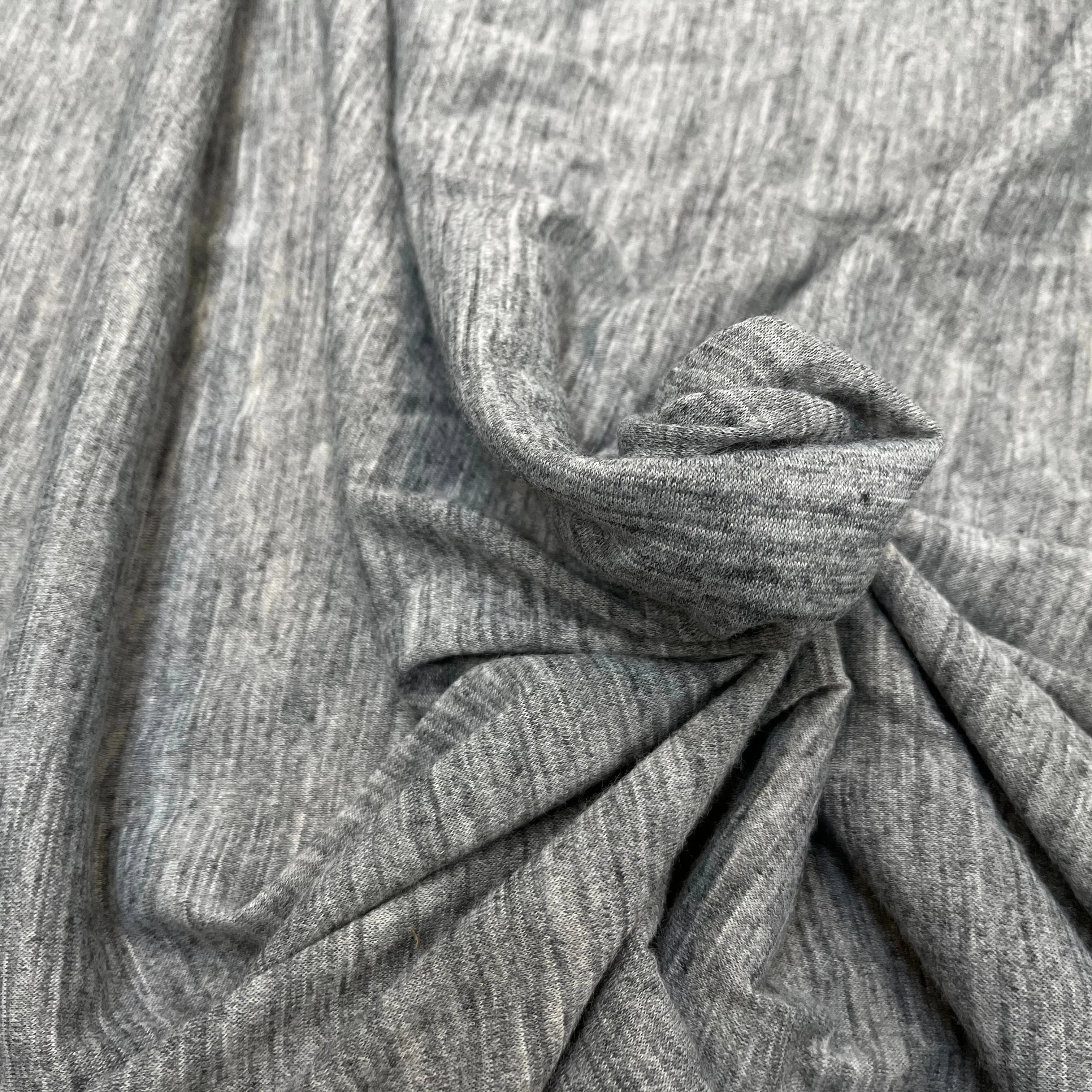 JERSEY DE LAINE GRIS CHINÉ - My Little Coupon