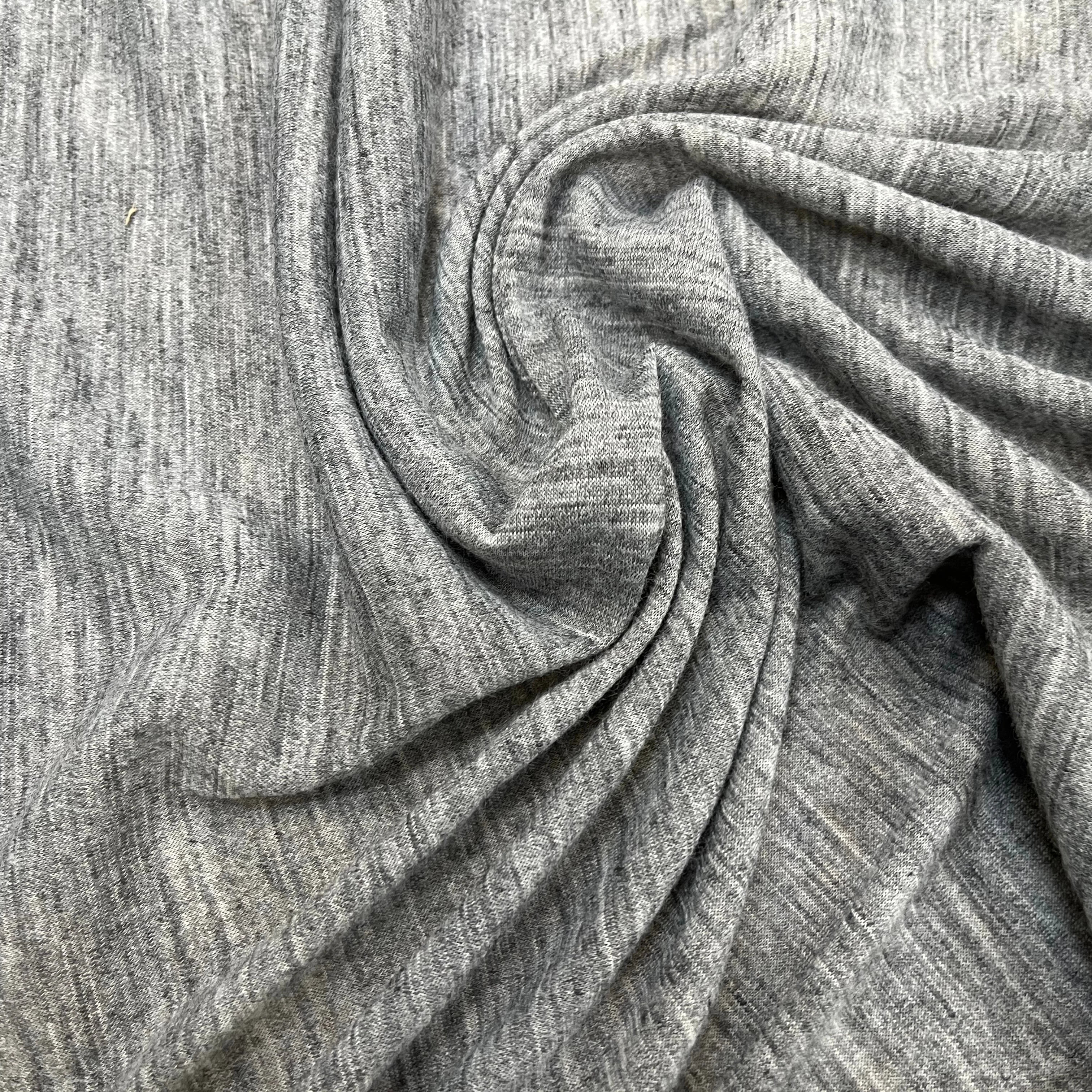 JERSEY DE LAINE GRIS CHINÉ - My Little Coupon