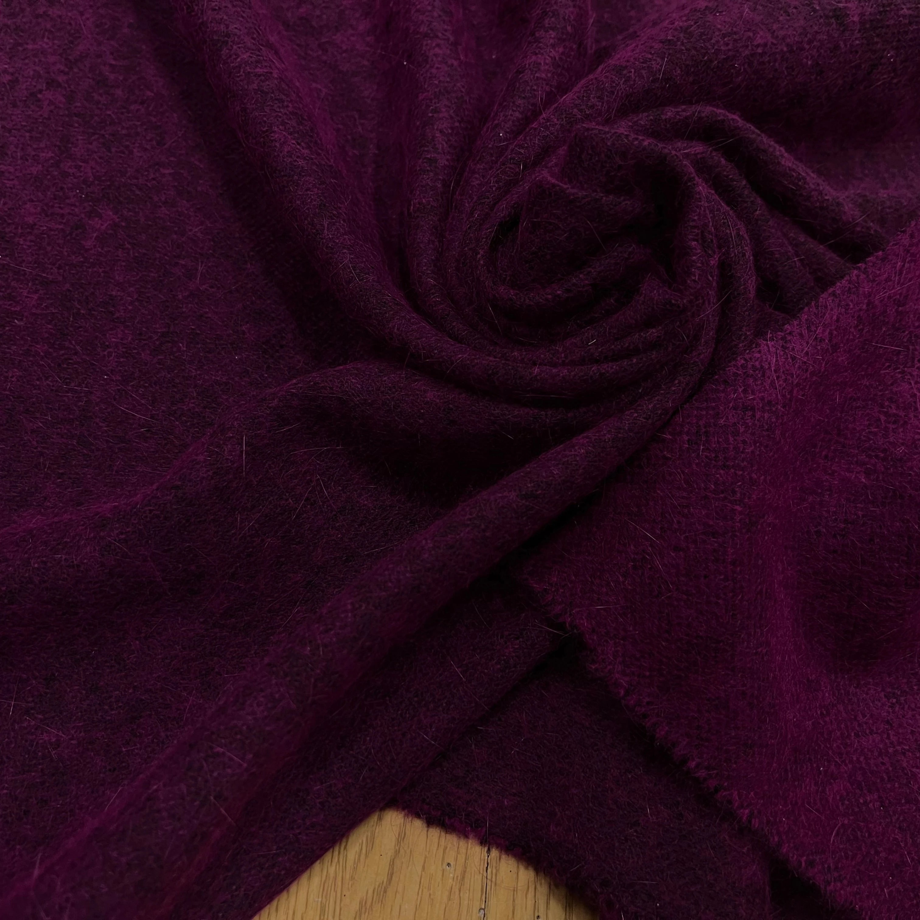 JERSEY DE LAINE LÉGER VIOLET 95% LAINE - My Little Coupon