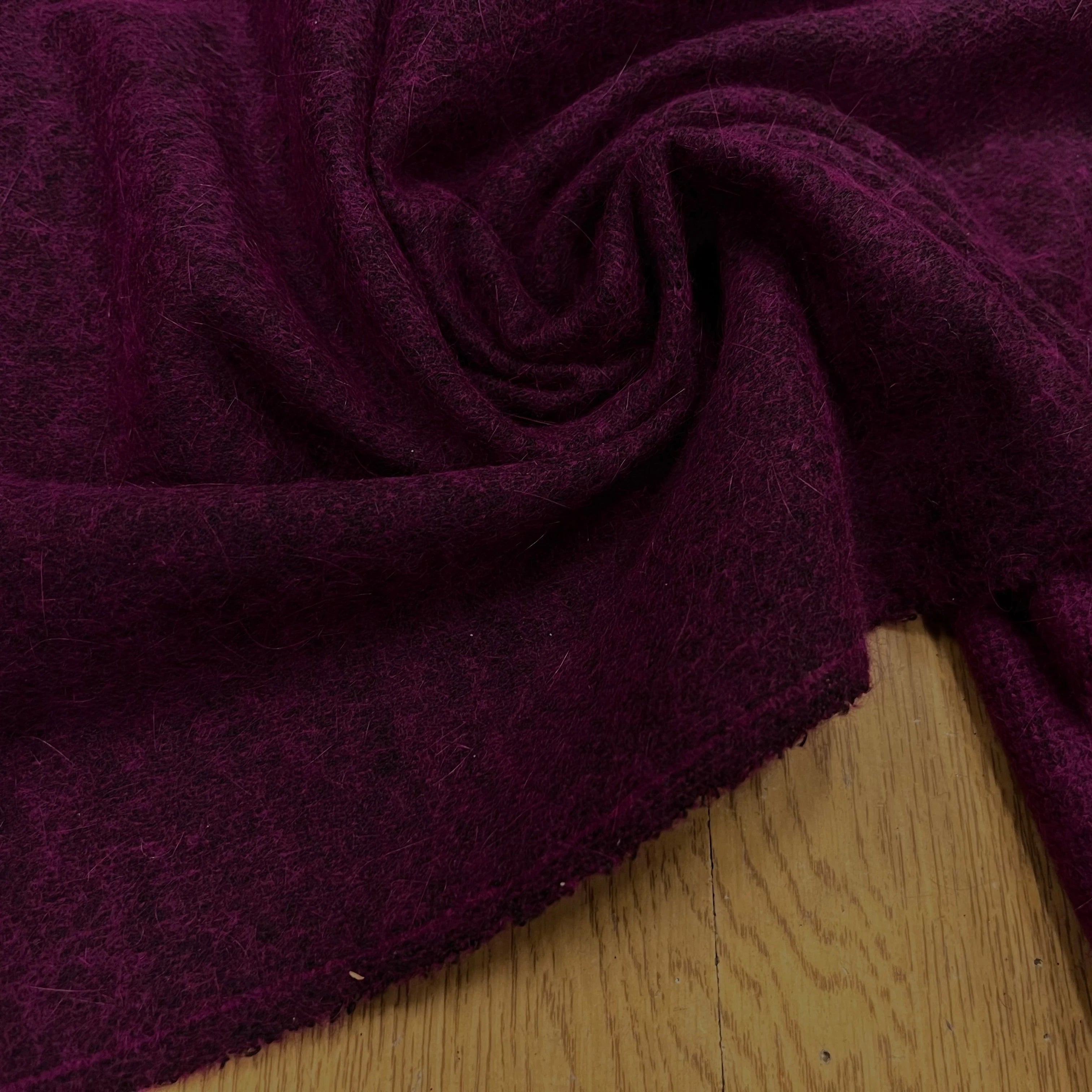 JERSEY DE LAINE LÉGER VIOLET 95% LAINE - My Little Coupon