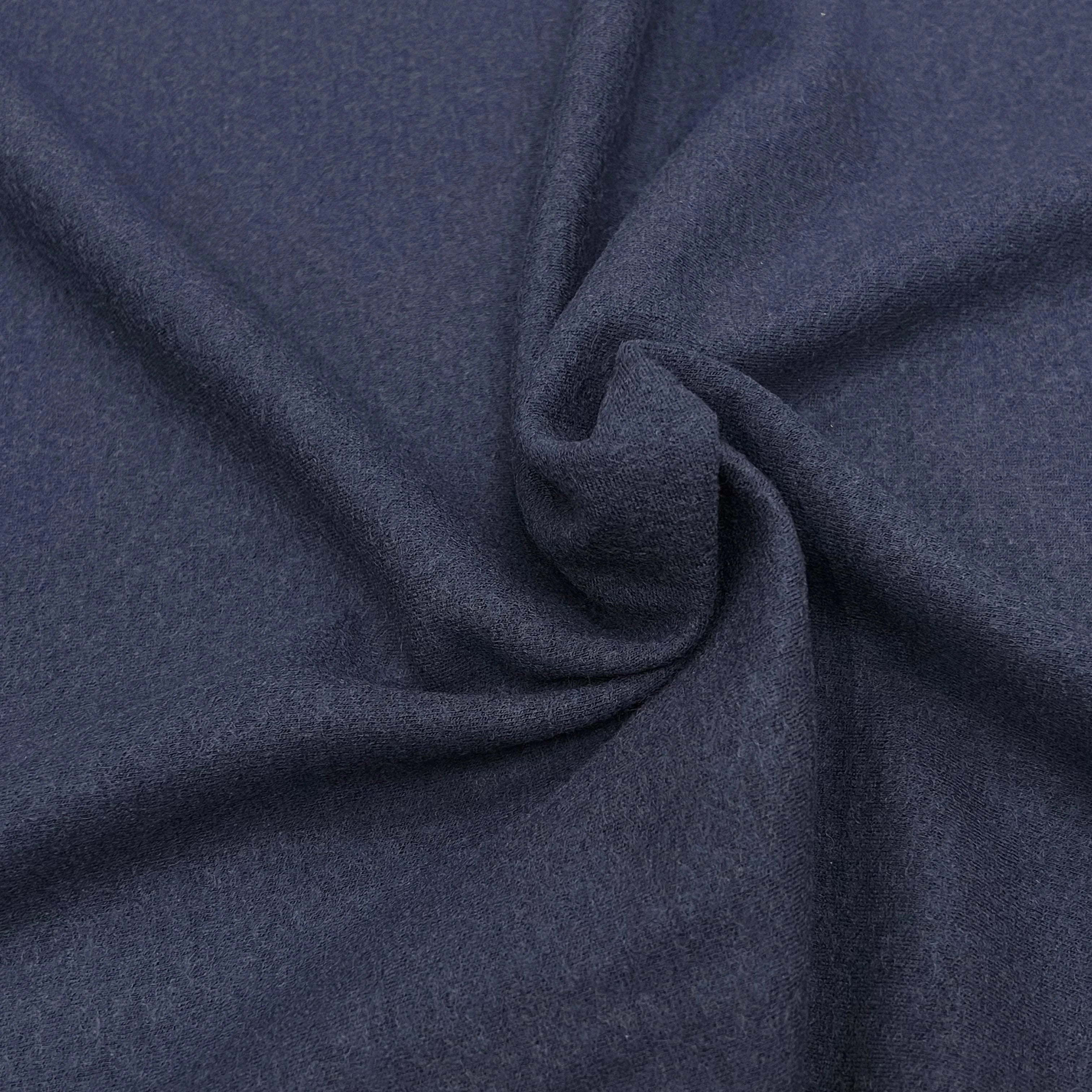 JERSEY DE LAINE LOURD BLEU MARRINE 100% LAINE - My Little Coupon