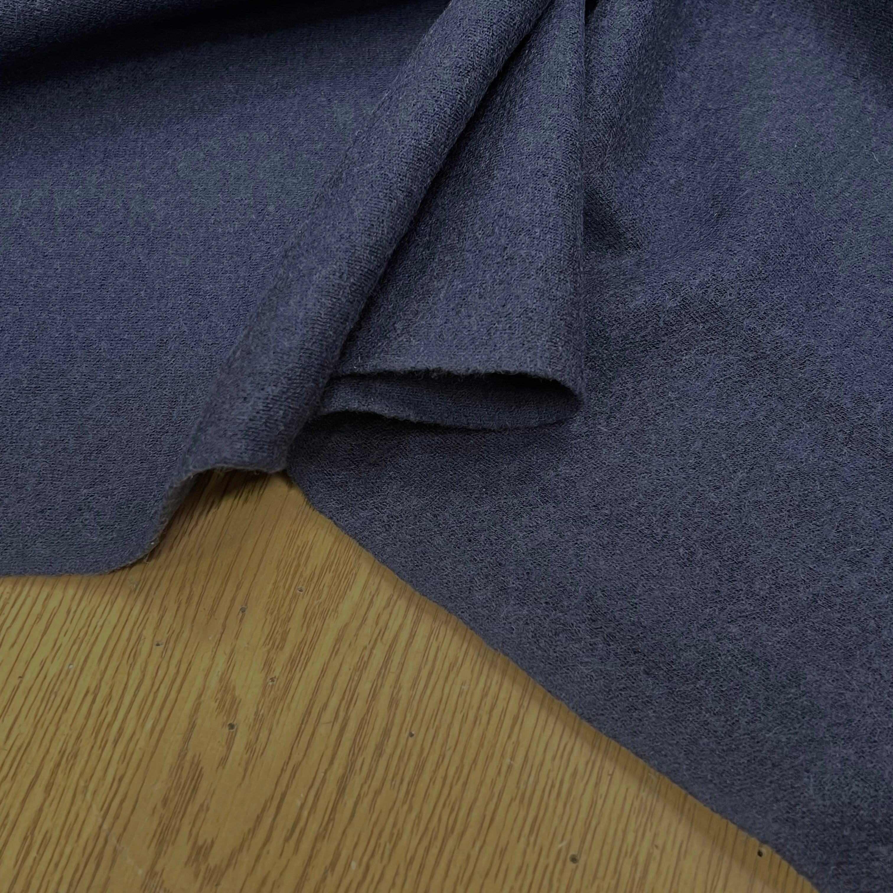 JERSEY DE LAINE LOURD BLEU MARRINE 100% LAINE - My Little Coupon